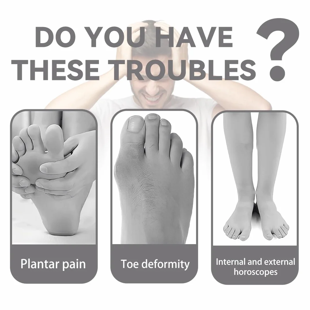 Plantillas Ortopédicas de Soporte del Arco para Fascitis Plantar, Alivio del Dolor del Talón, Absorción de Impactos, Antifatiga