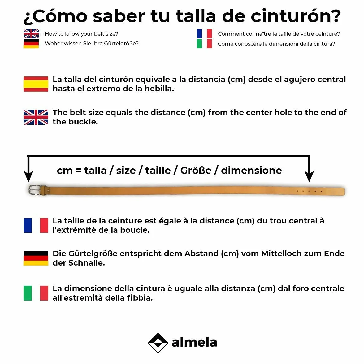Cinturón niño Comunión Piel vacuna 2,5 cm Cuero 25mm Correas infantiles Child belt
