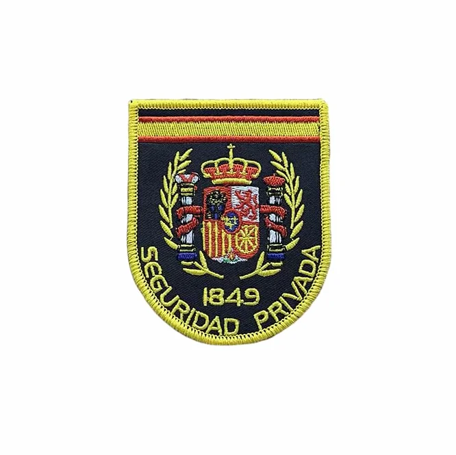 Seguridad Privada España Tactical Patch Loop - Insignia adhesiva (70 x 90 mm)