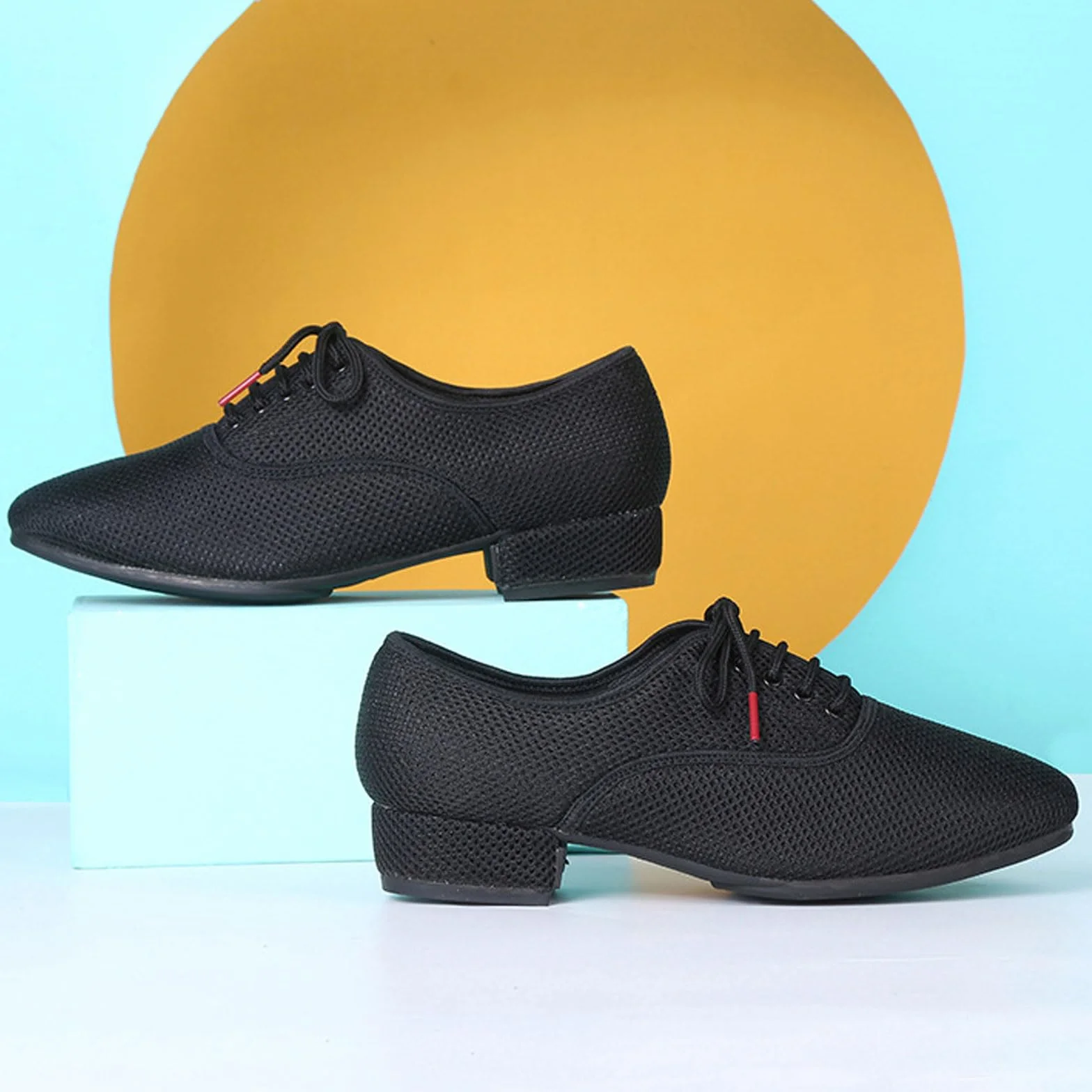 Zapatos de Baile Latino para Hombre con Cordones, Clásicos Modernos