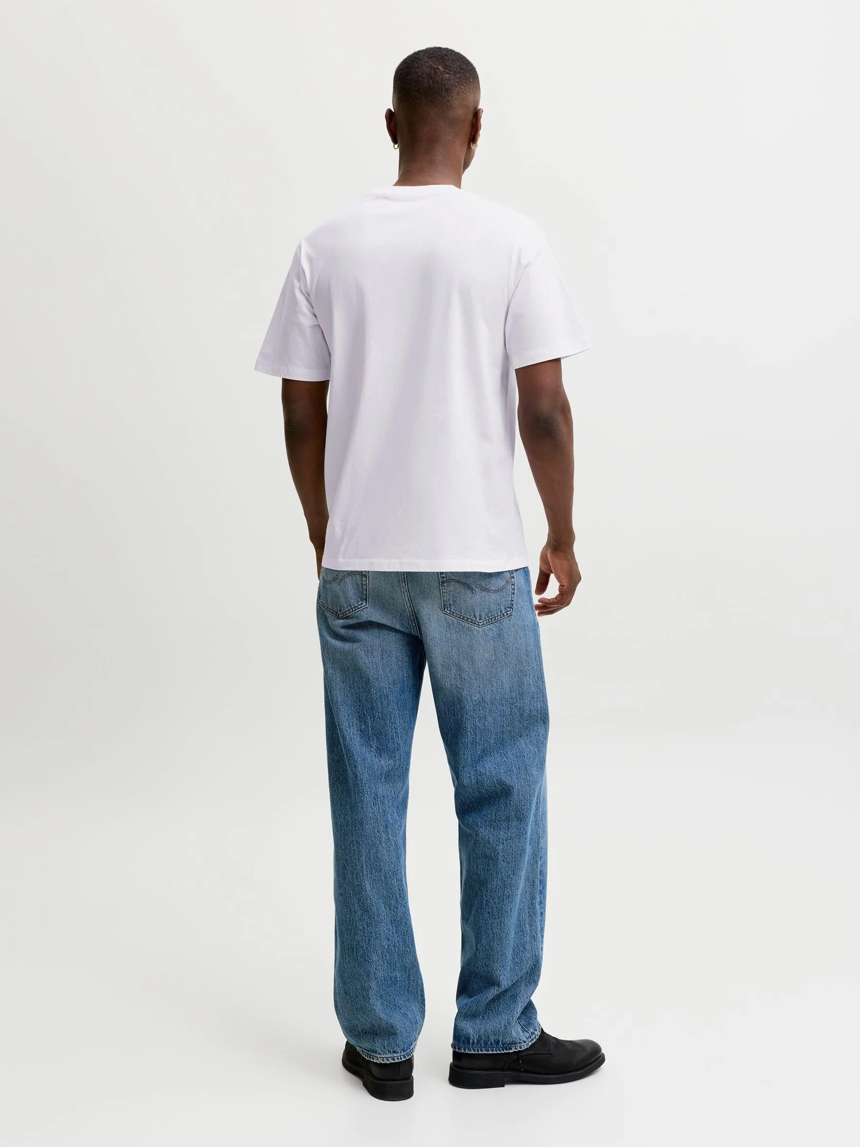 JACK & JONES T-Shirt Plain O-Neck