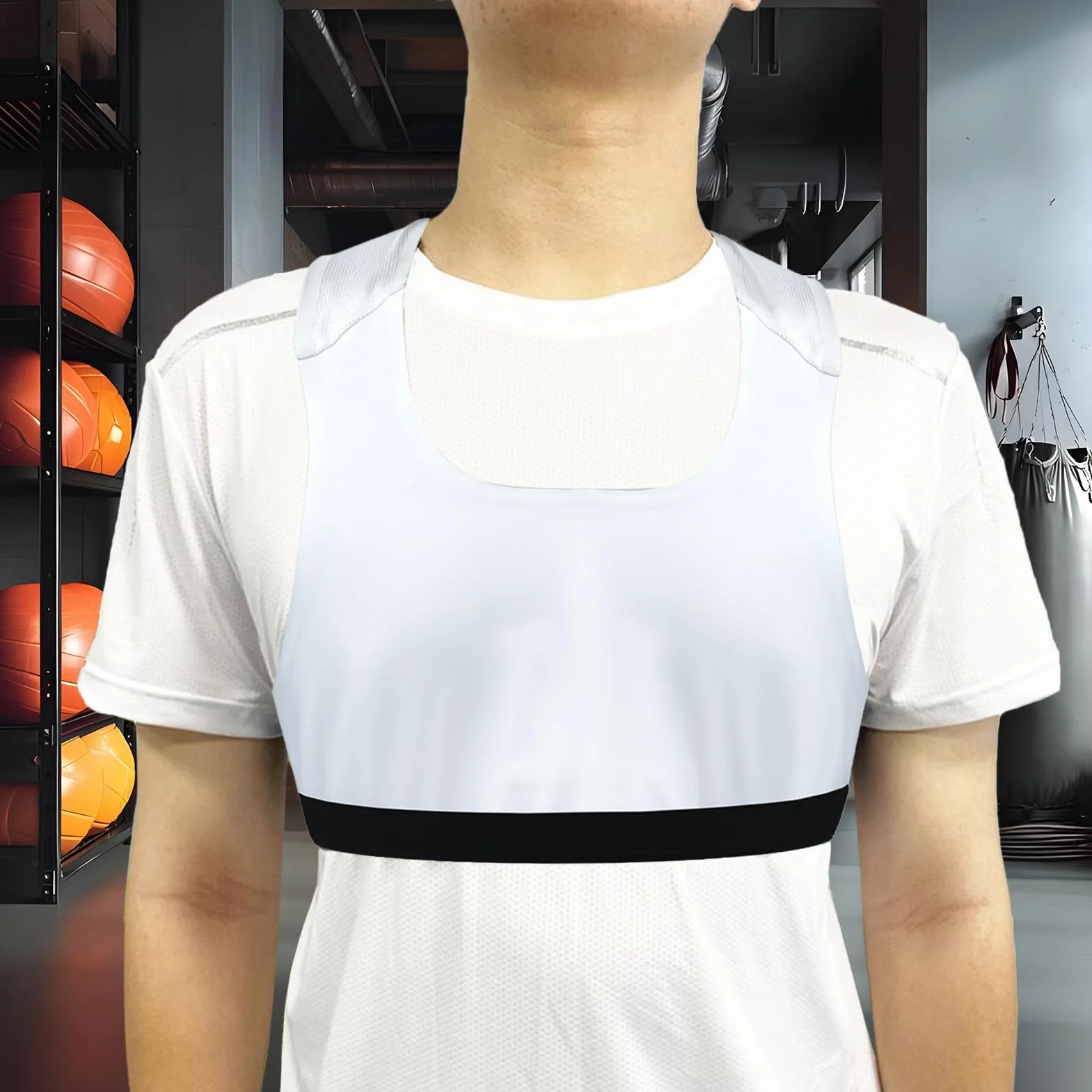 Chalecos Localizador GPS Fútbol para Hombres Transpirable Accesorio Deportivo