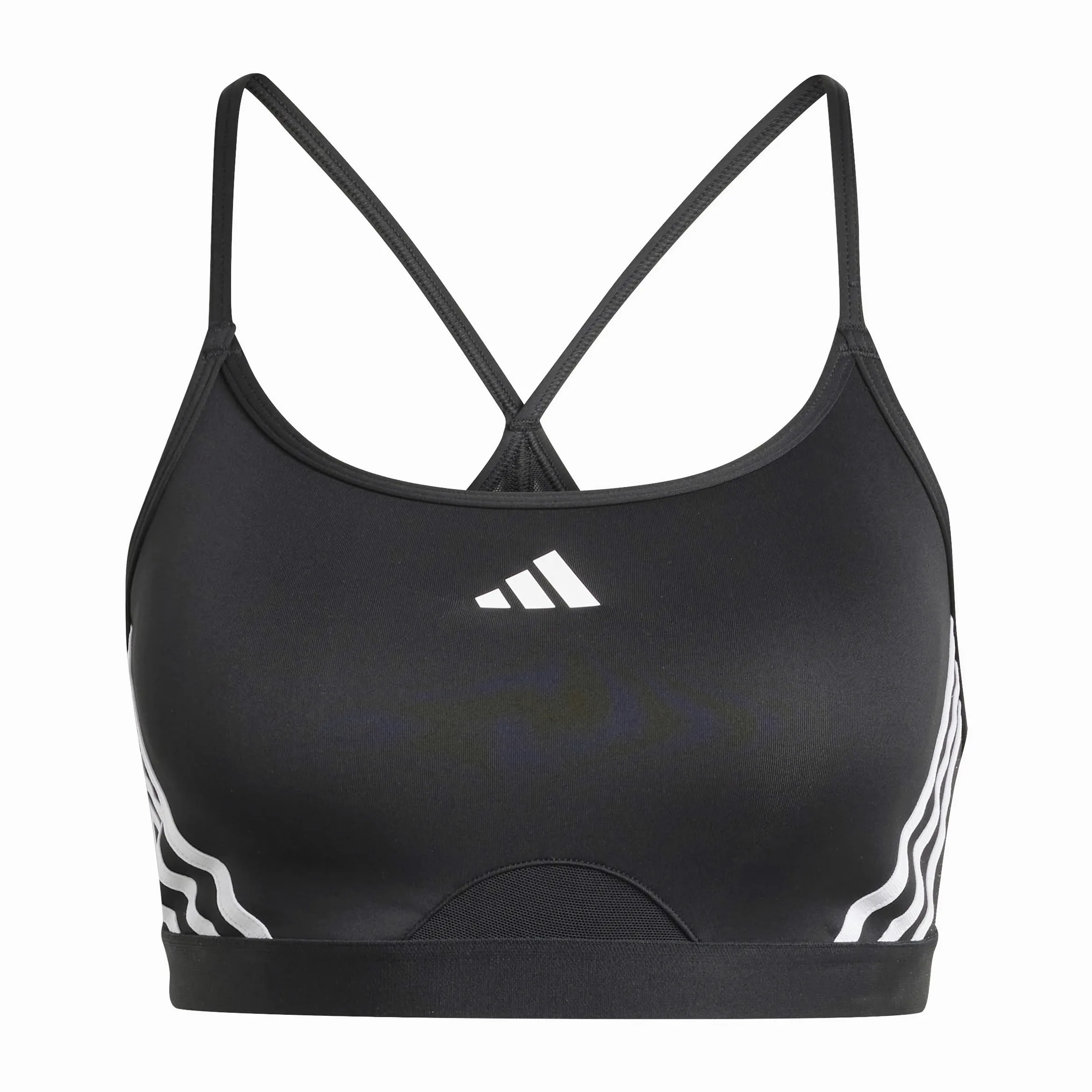 Adidas Mujer AeroReact Training 3Stripes Bra