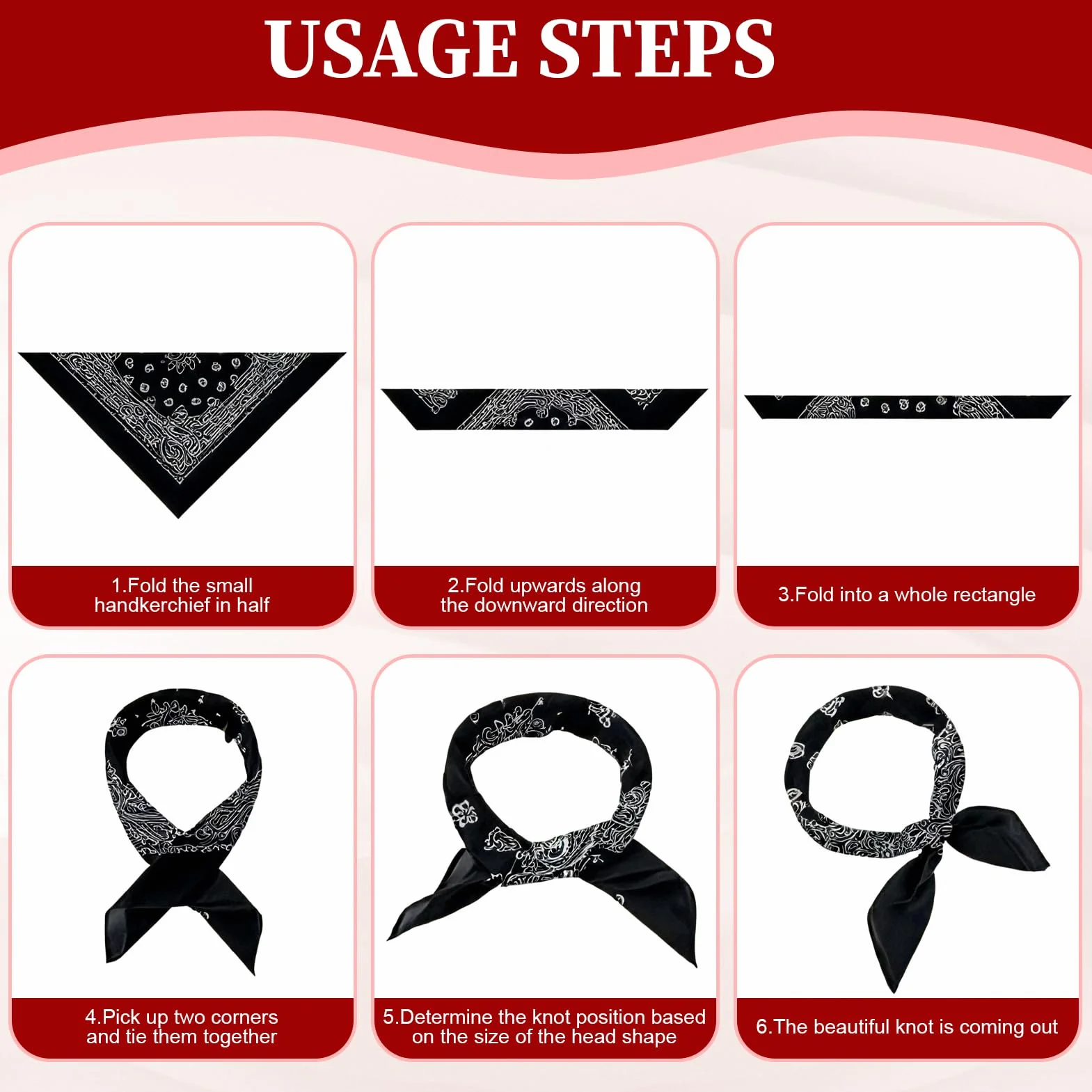3 Piezas Bandana Hombre y Mujer, Multifuncional Pañuelos Cabeza, Bandana Deporte, Pañuelo Cara Elástico, Transpirable, Cuello para Moteros, Pesca Accesorios, Calva Disfraz