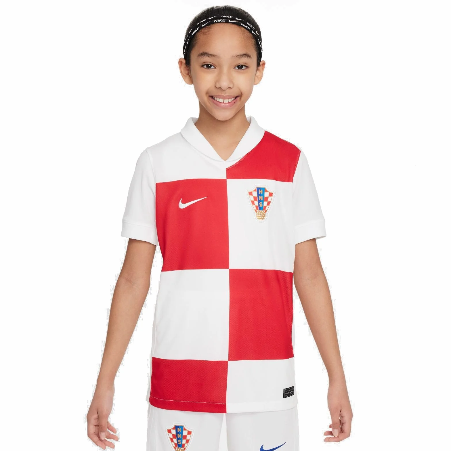 NIKE Croacia 2024/25 Stadium Camiseta Fútbol Réplica Dri-fit Niño Unisex