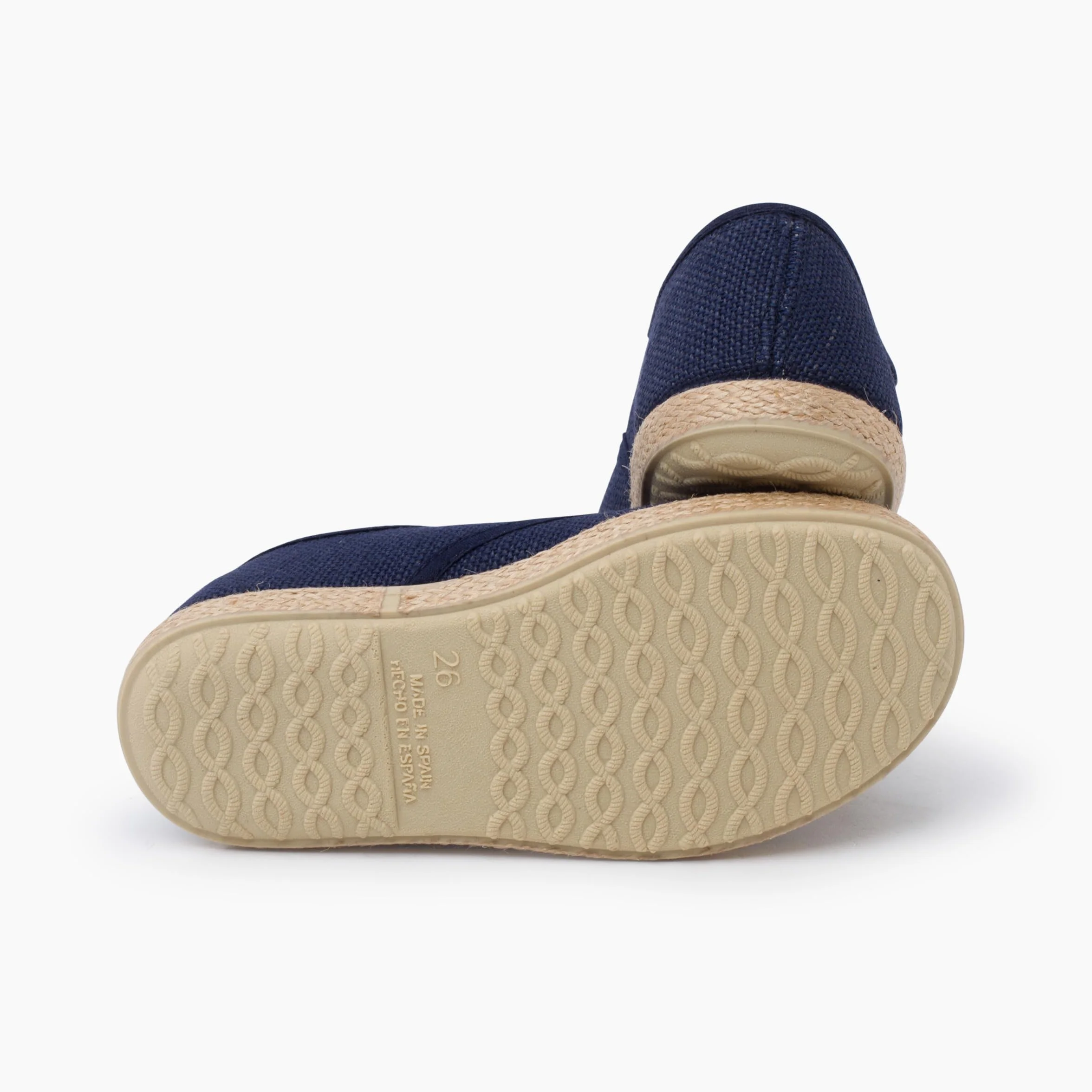 Zapatillas Lino Cordones Suela Alpargata