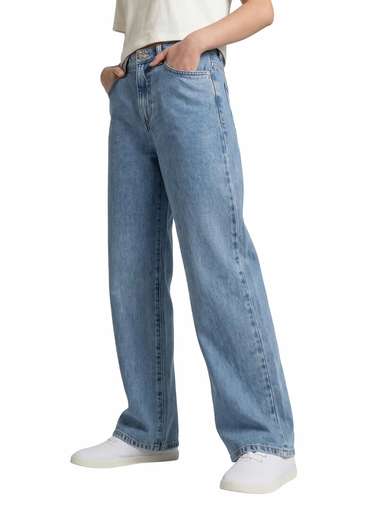 TOM Tailor Vaqueros Pierna Ancha niños Niñas