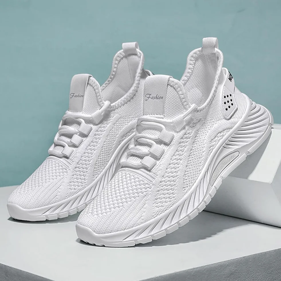 Mujer Zapatillas de Running Transpirables para Correr Gimnasio Deportivas Cómodas