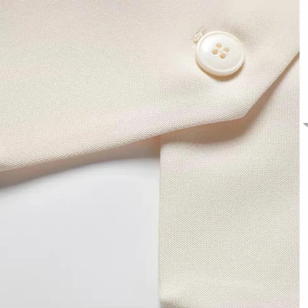Chaleco De Traje para Mujer Ajustado con Cuello en V Esmoquin Elegante Vintage