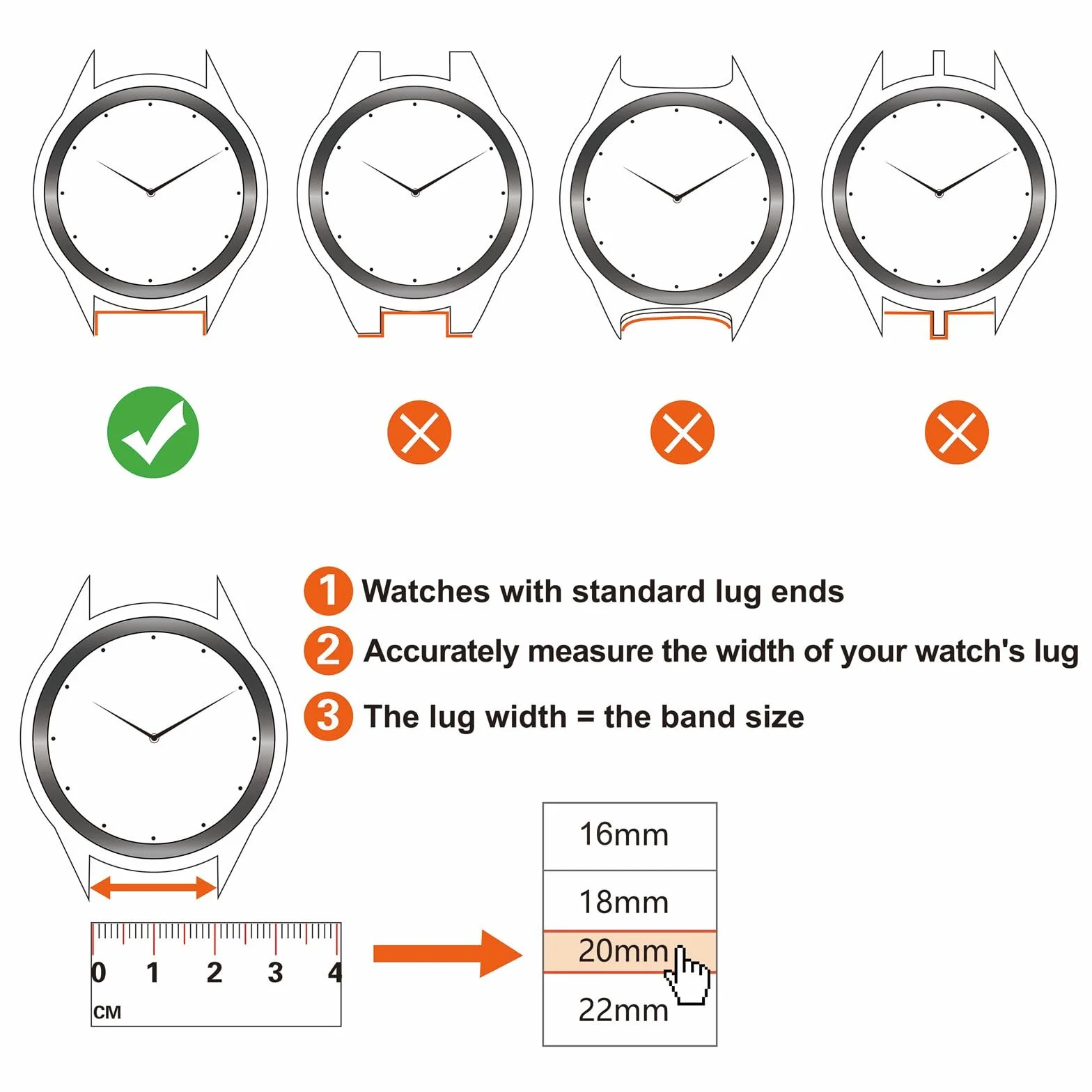ANNEFIT Correas de Reloj de Nailon con Hebilla de Acero Inoxidable 16mm 18mm 20mm 22mm