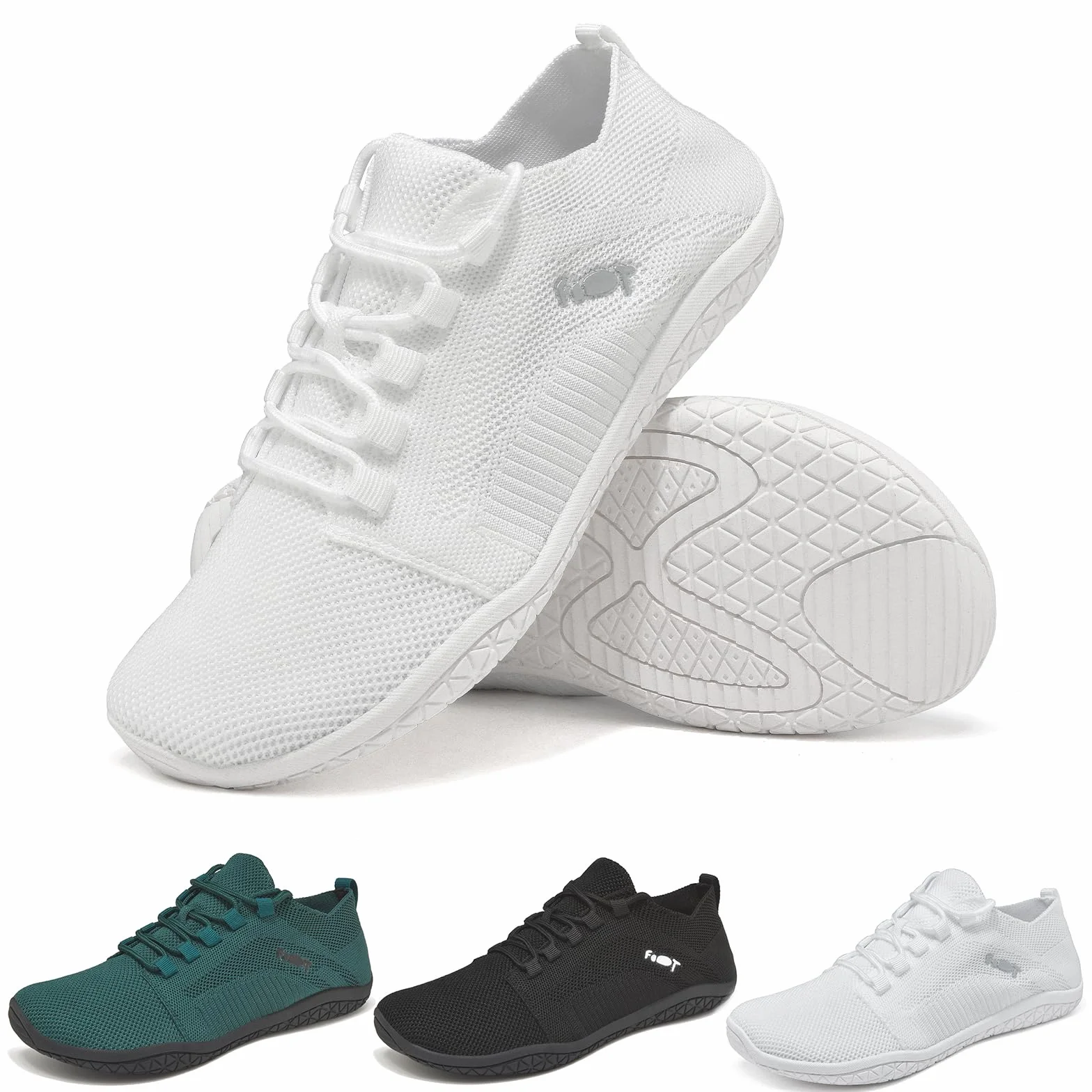 Wizshoe Zapatillas Barefoot Unisex Punta Ancha Minimalistas Zero Drop Trail Running 37-45 EU
