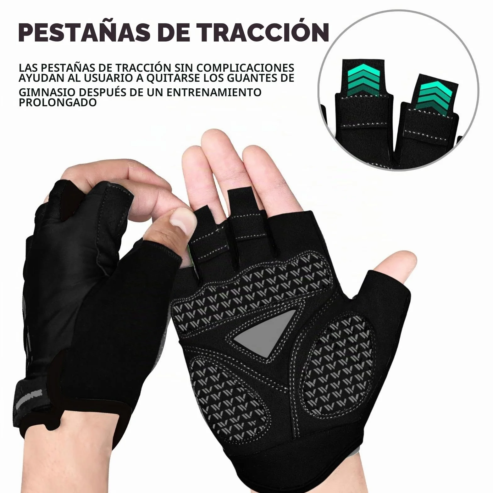 WESTWOOD FOX Guantes de Ciclismo Unisex con Acolchado de Gel Antideslizante Transpirables