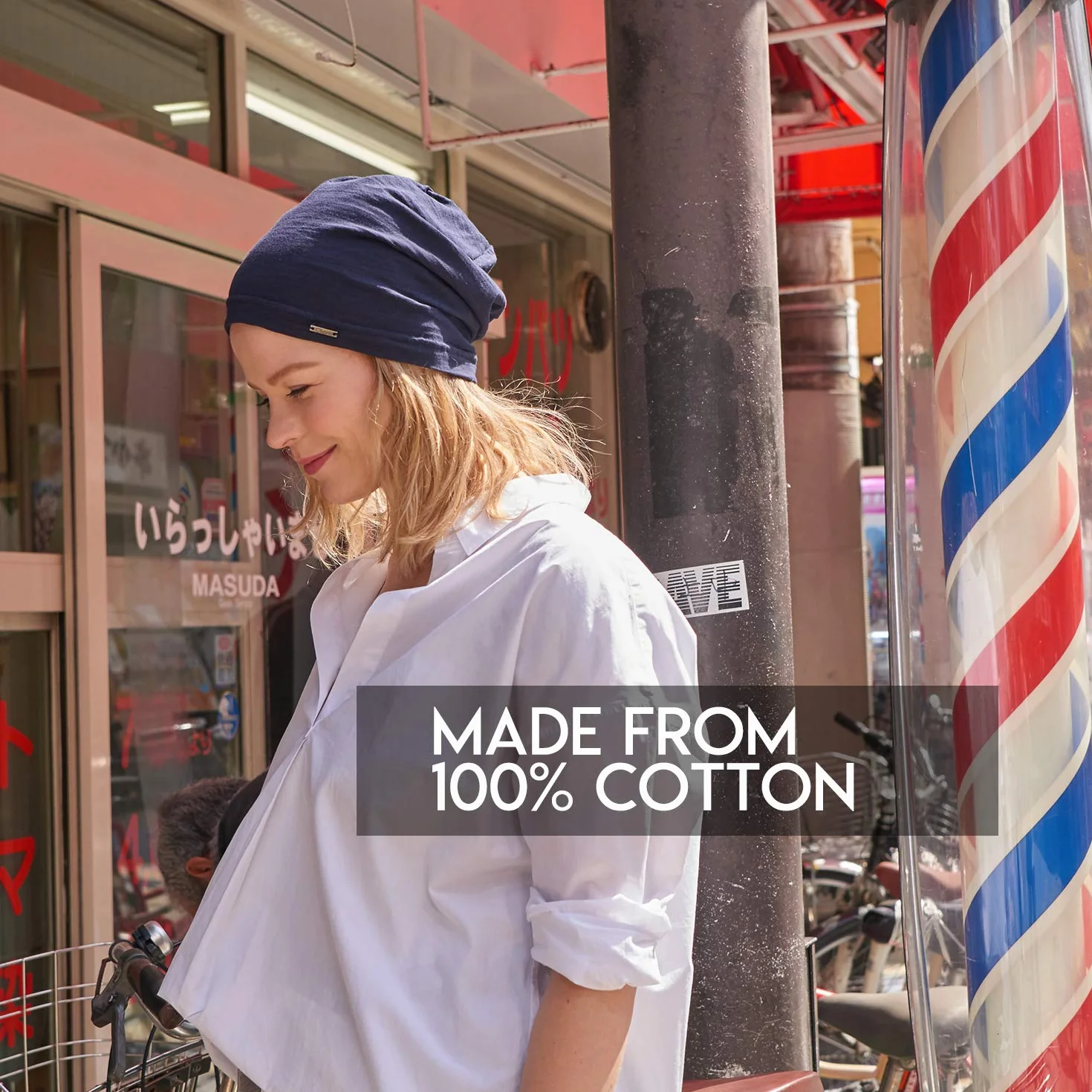 CHARM Gorros Beanie Algodón Mujer Verano Delgado