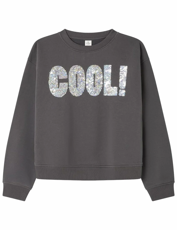 SPRINGFIELD Sweatshirt Cool Sequins Niñas