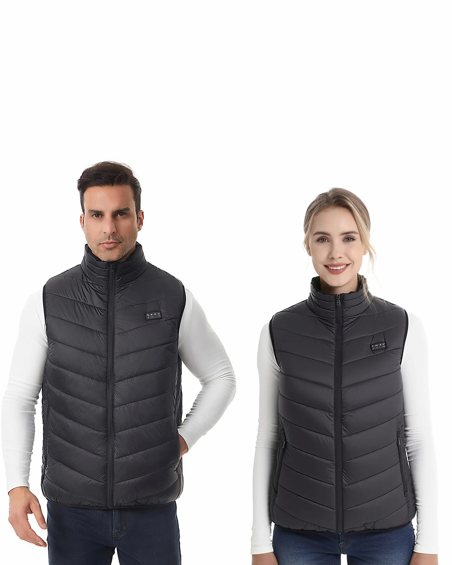 Monave Chaleco Calefactable Unisex para Pescar Motocicletas Acampar Esquiar