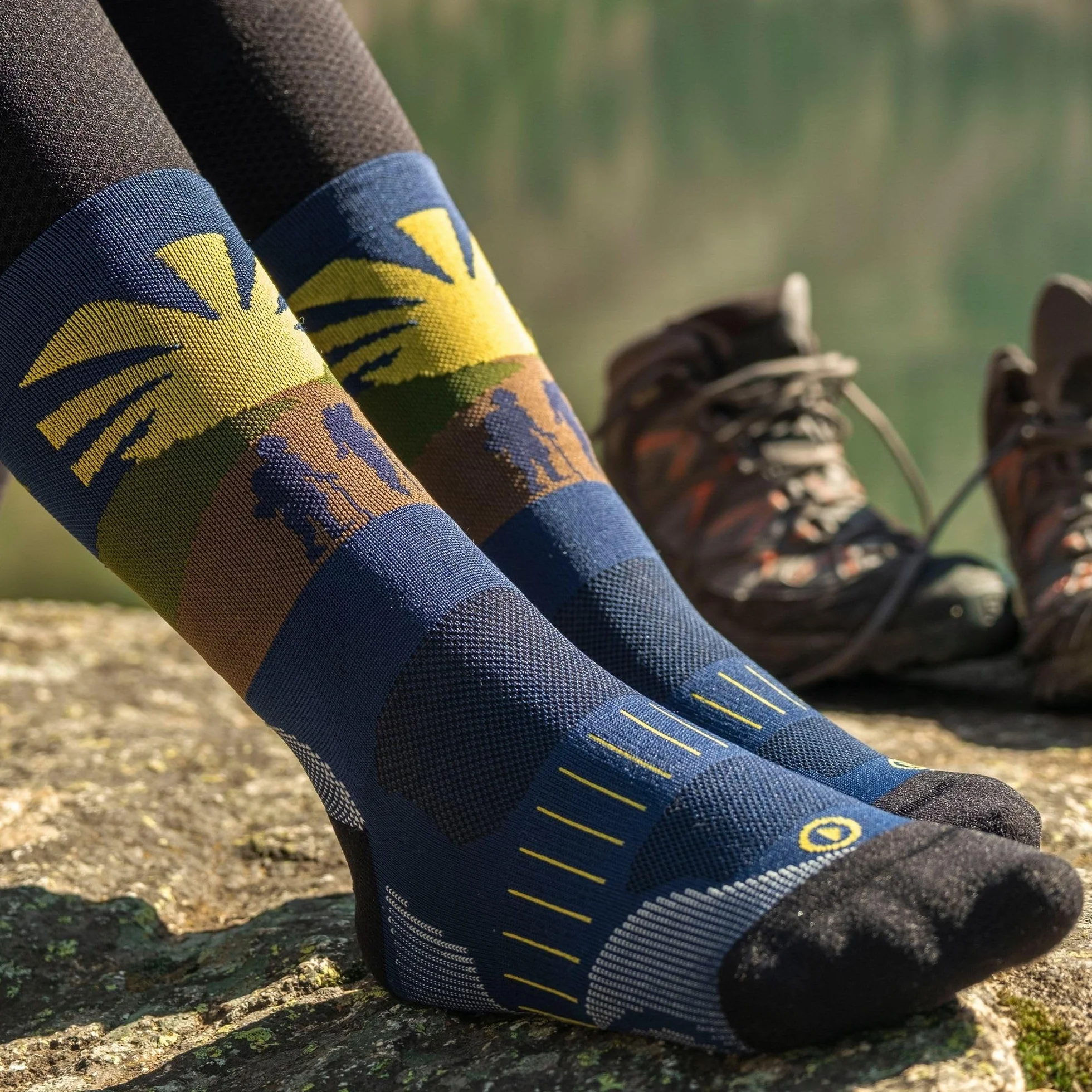 Enforma Calcetines Senderismo Unisex Antibacterianos Trail Running Termorreguladores