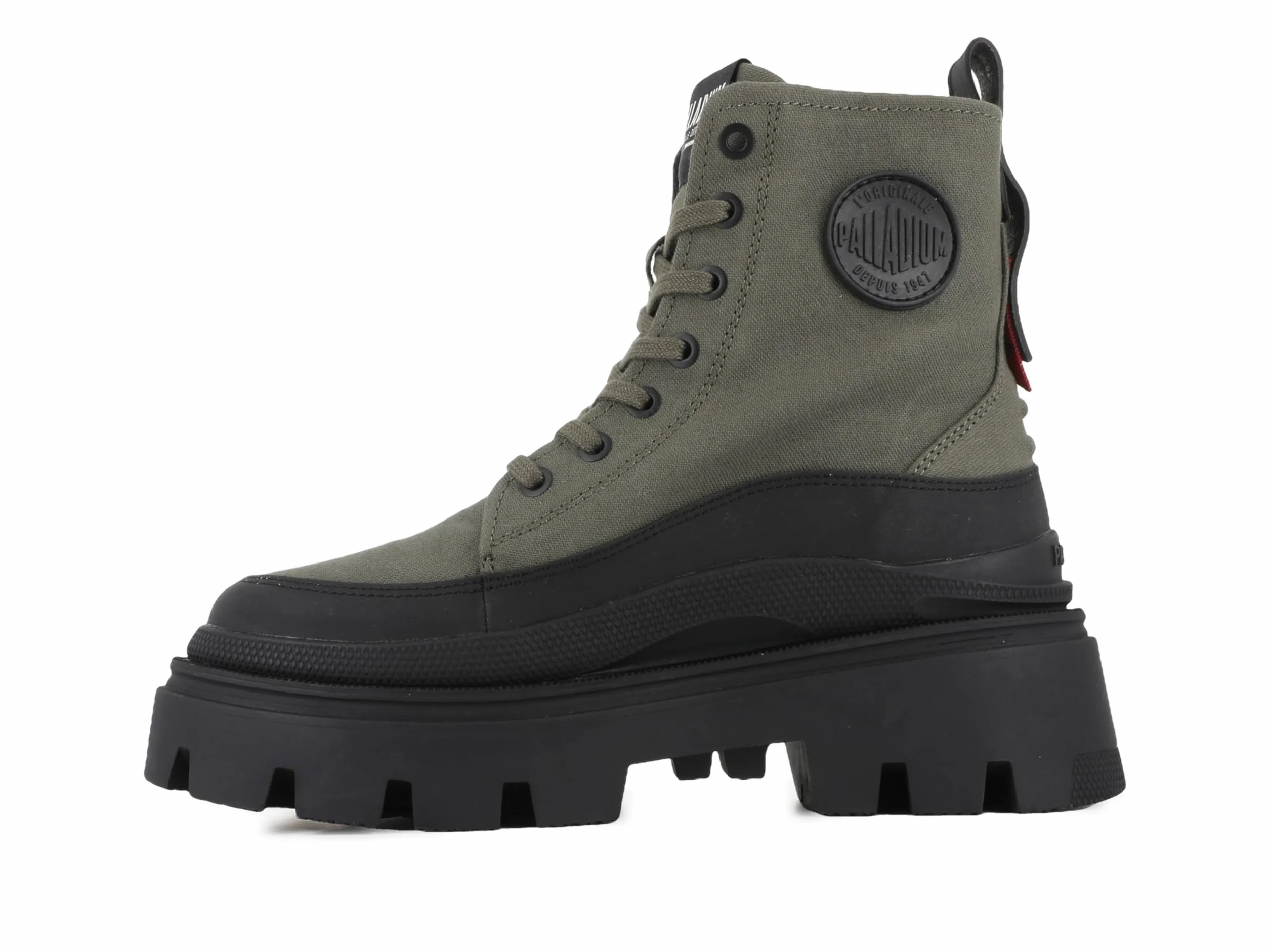 Palladium Pallasquad Zip TX, Botas Cortas al Tobillo Mujer