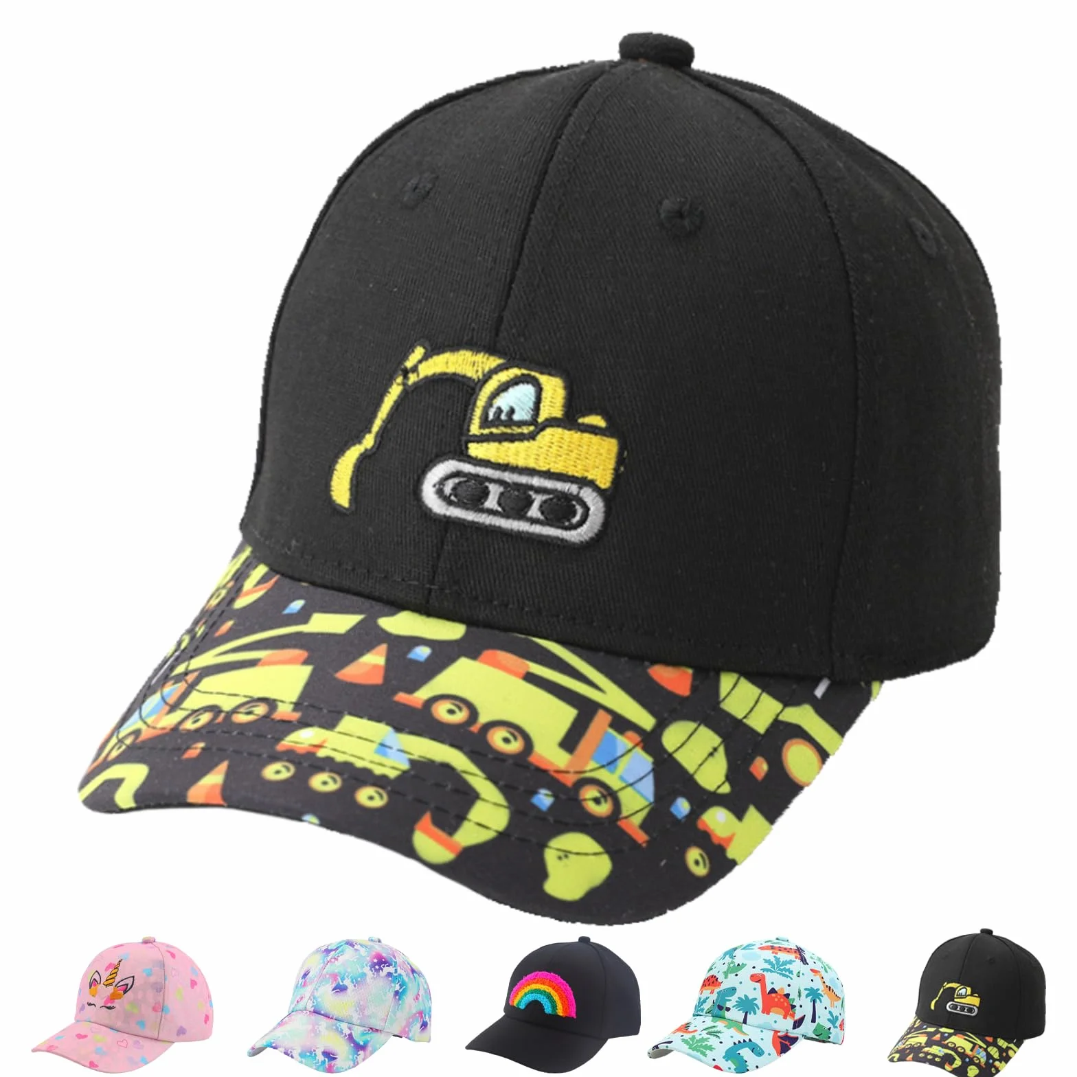 Gorra Niño Ajustable 3-8 Años para Escuela Viajes Camping Playa
