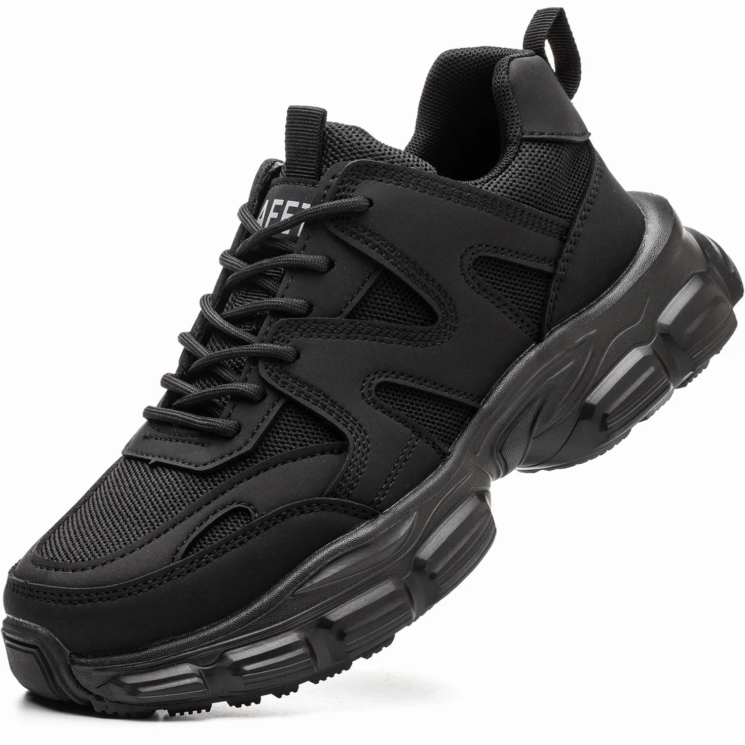 Zapatillas de seguridad mujer puntera acero antideslizantes a prueba de pinchazos tallas 36-40