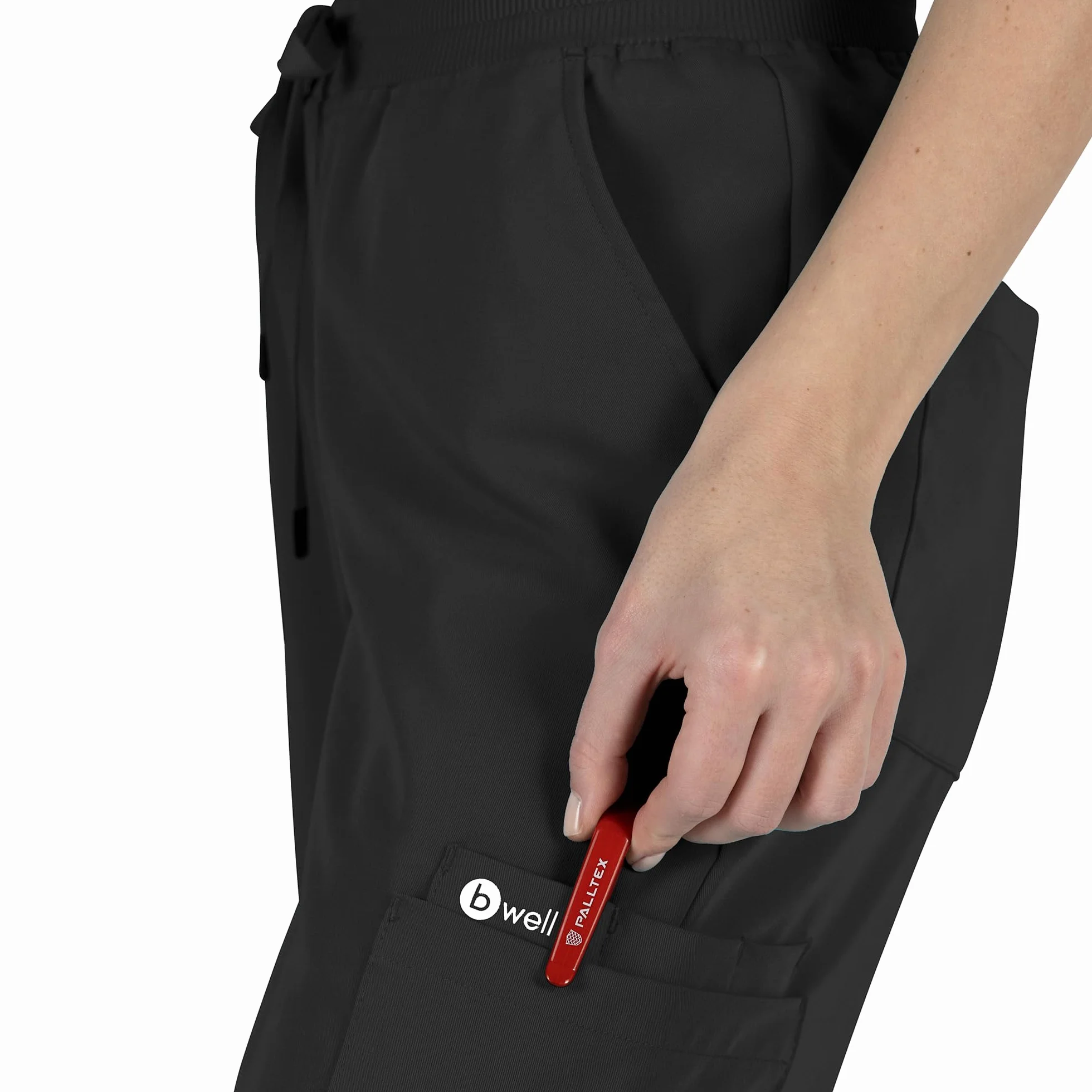 B-well Mauri Pantalón Sanitario Mujer Half-Jogger Uniformes Sanitarios con Elastano