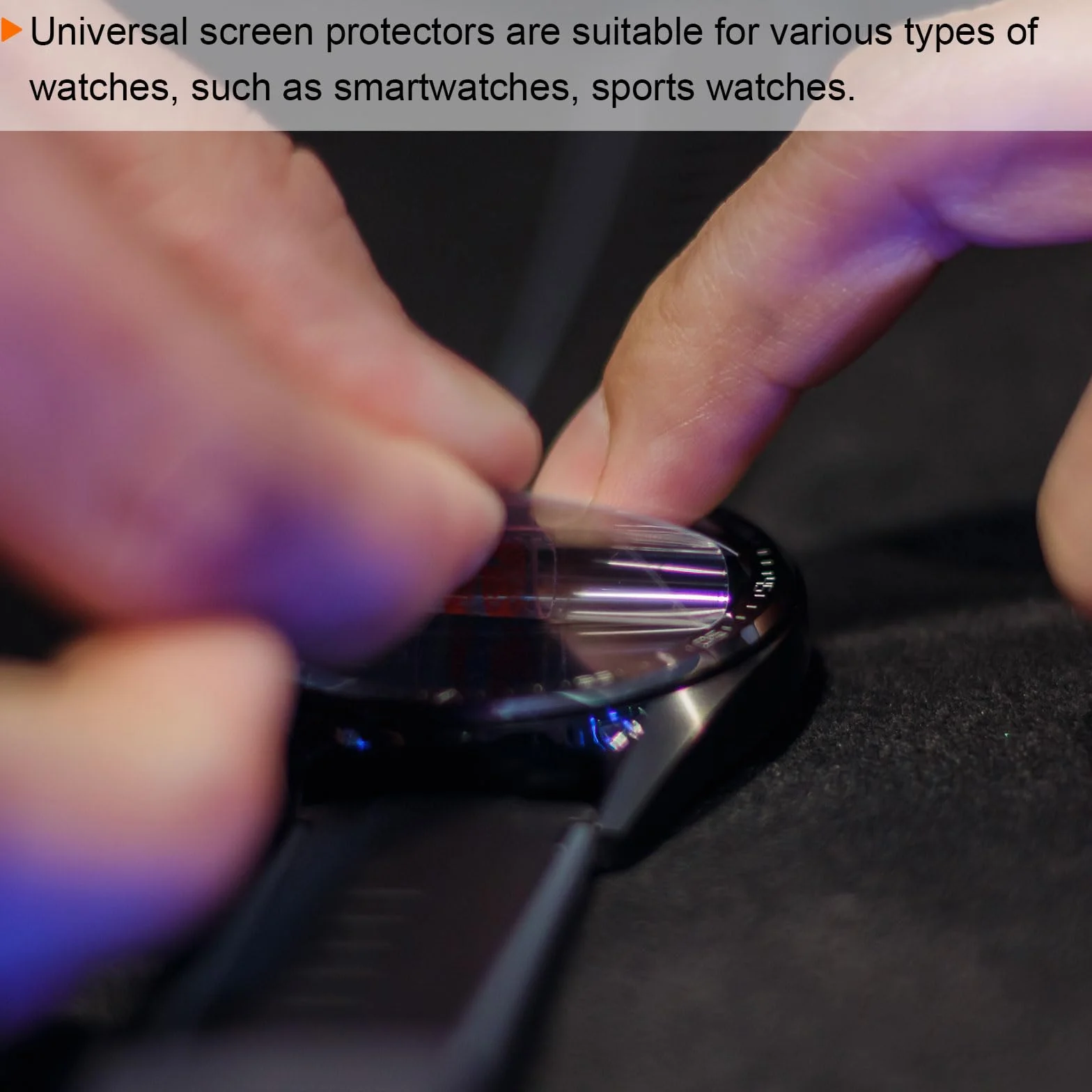 QUARKZMAN Protectores de Pantalla de Vidrio 30 mm, TPU Antiluz Azul, Antirrayones, Impermeables, Universales