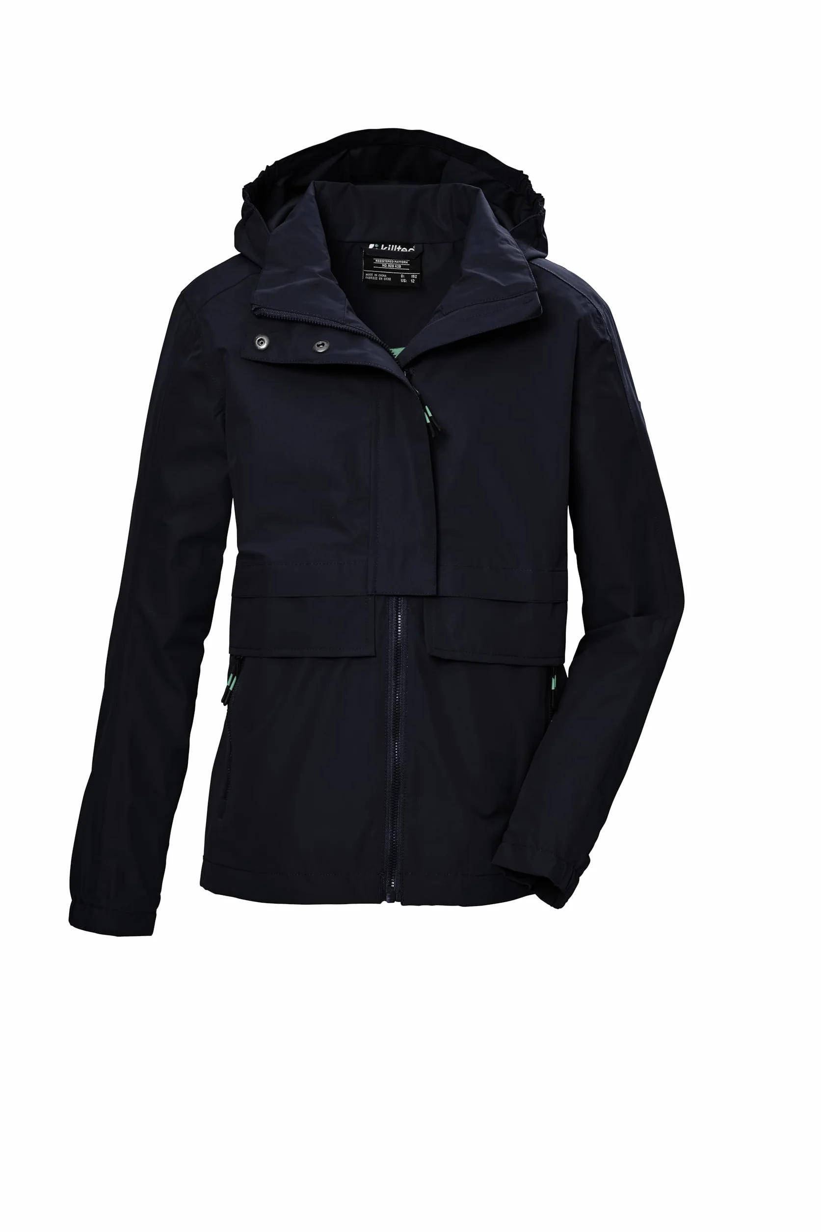 Killtec Kos 149 Grls Jckt Chaqueta funcional impermeable con capucha Niñas
