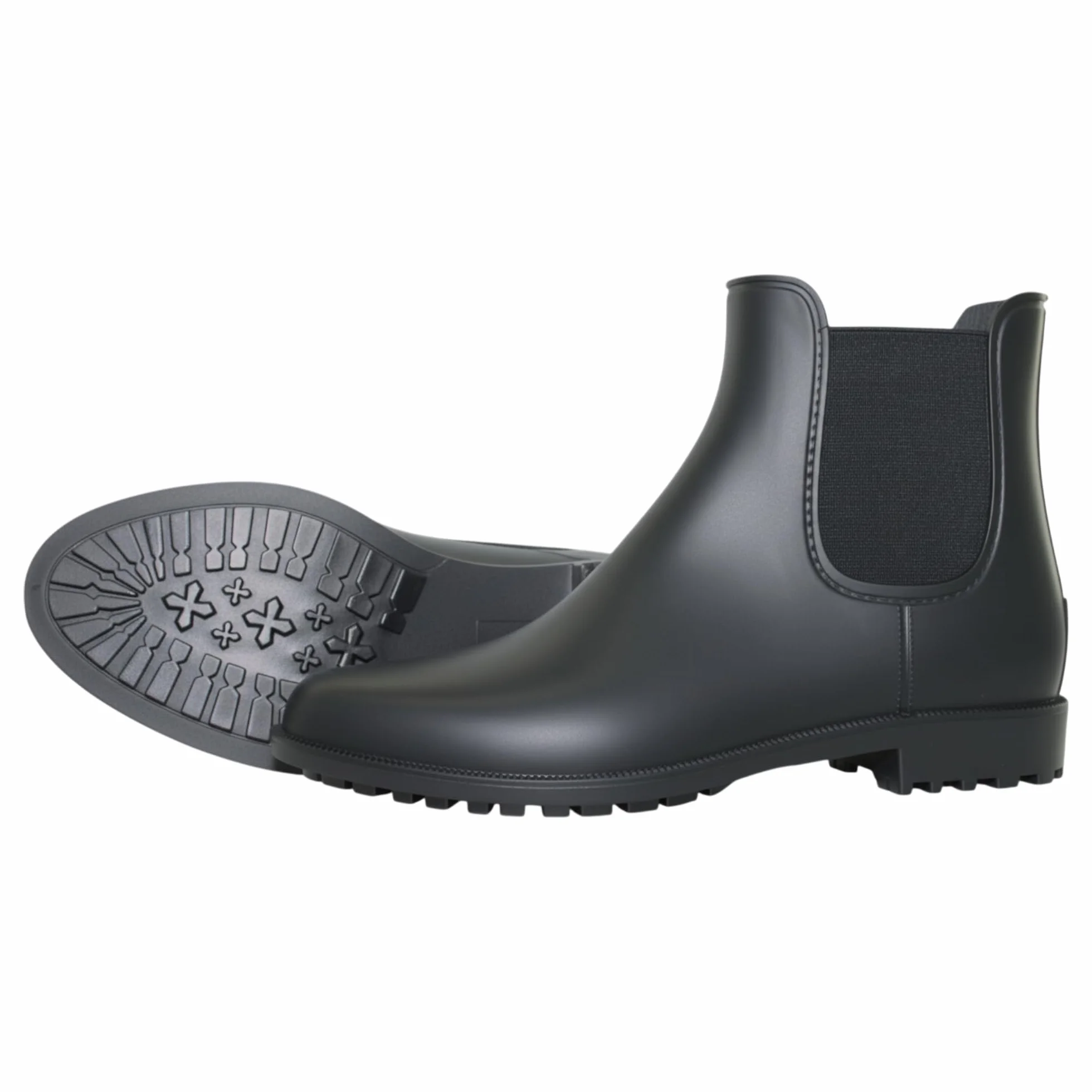 PFIFF Botín Jodhpur PVC bota de montar niños señora negro 29-42