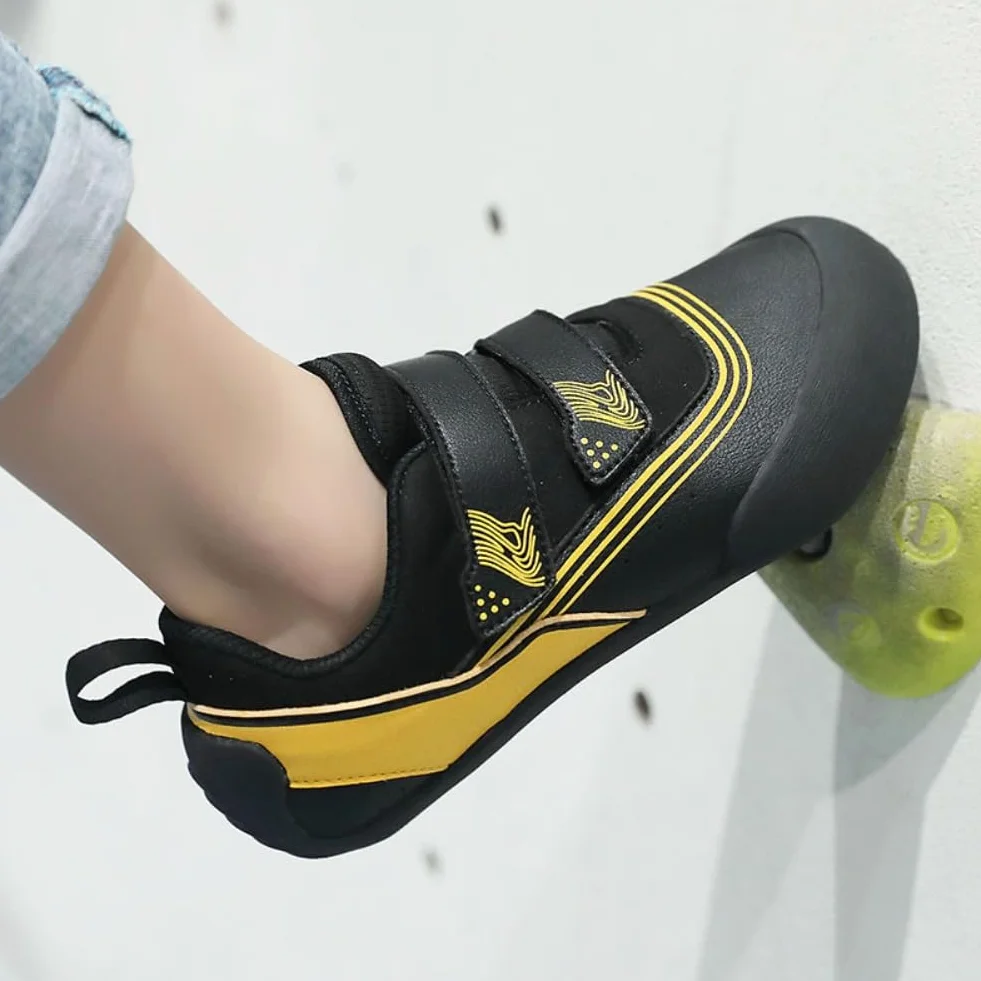 Zapatos de escalada para hombre, mujer y niños, ligeros, antideslizantes, interiores y exteriores