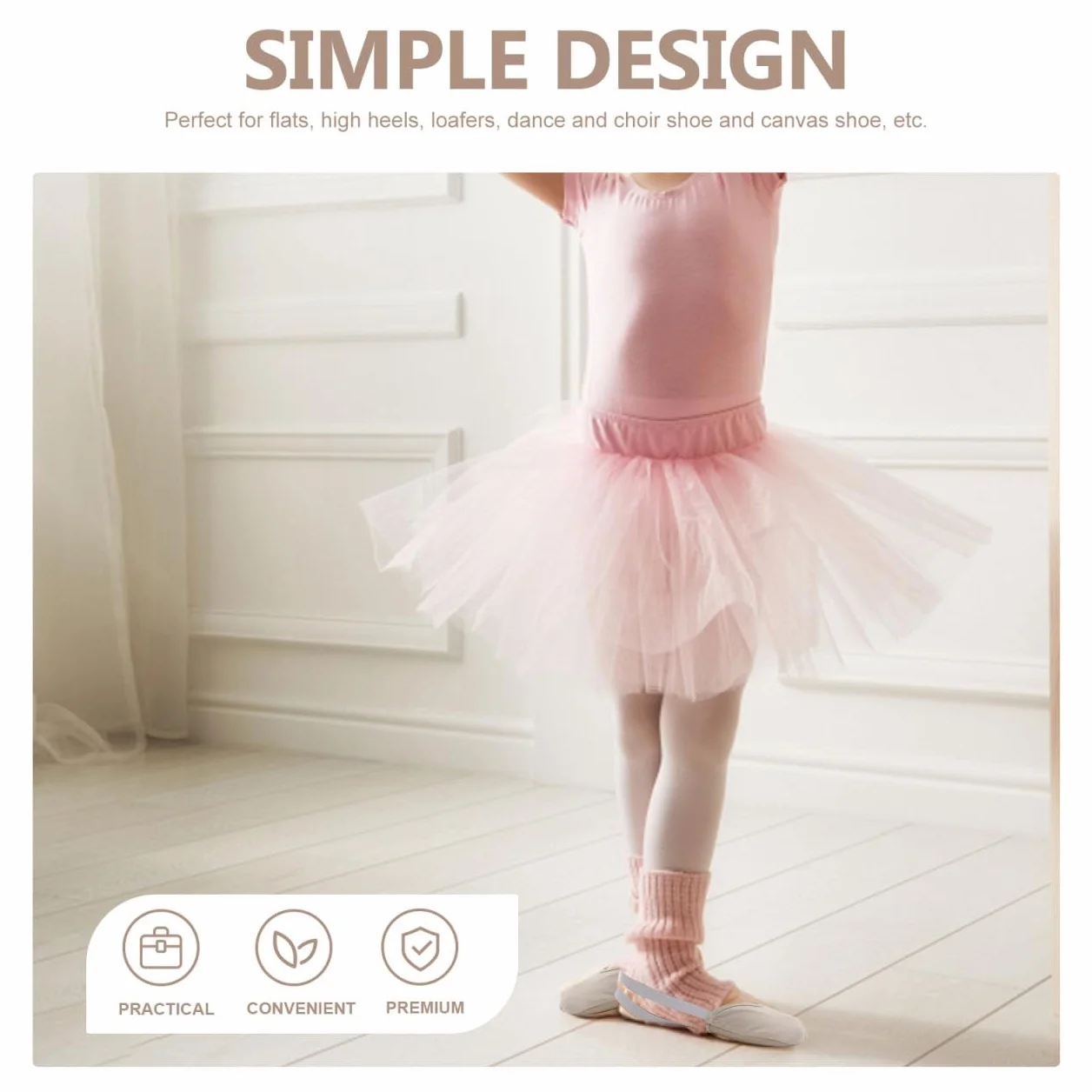Calcetines Antideslizantes para Ballet y Yoga Suelo Talla S (30-32) Color de Piel