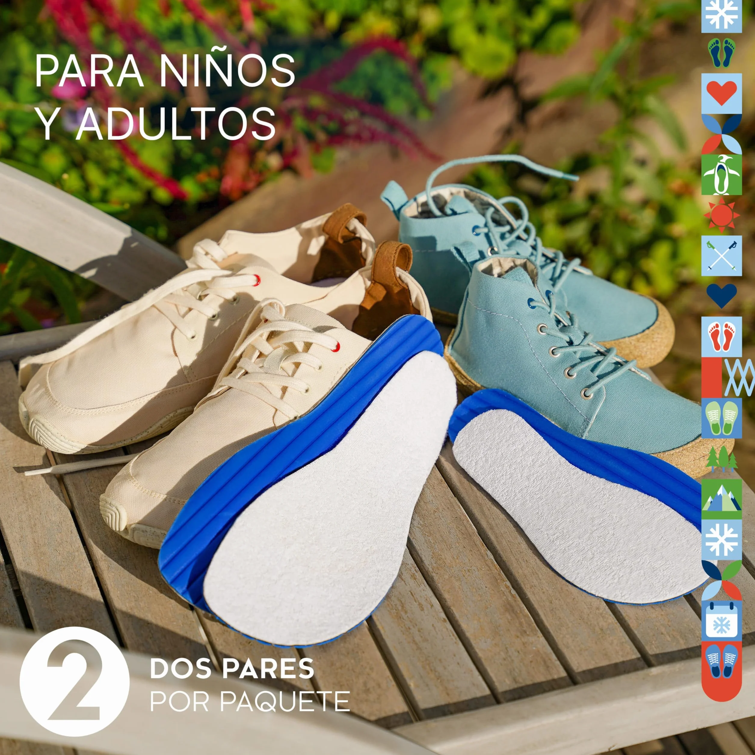 MANJARIN biped minimal sole plantillas para minimal shoes barefoot shoes algodón auténtico carbón activo 39