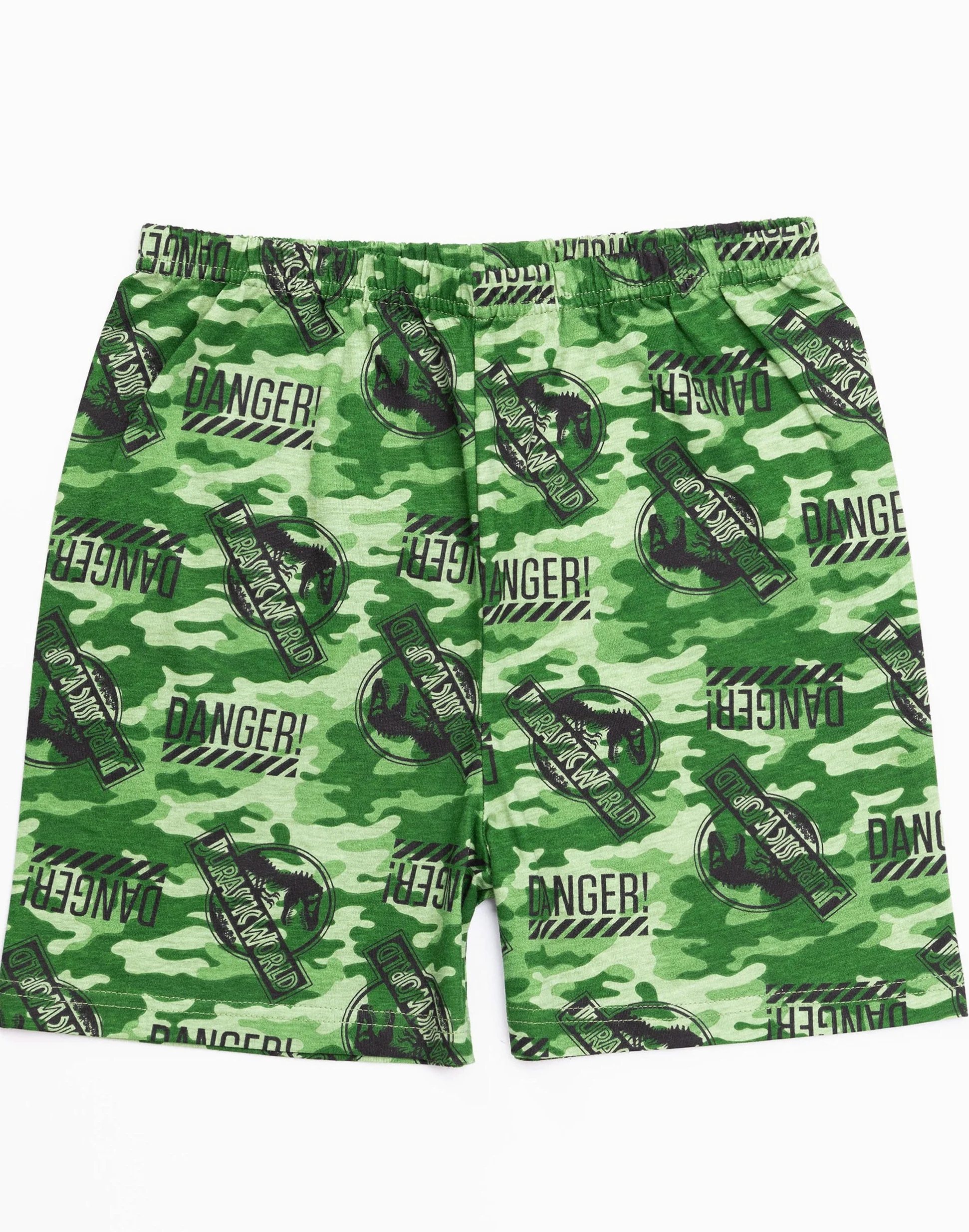 Jurassic World Pijamas Boys Kids Camo Camiseta Pantalones Cortos o Opciones de p