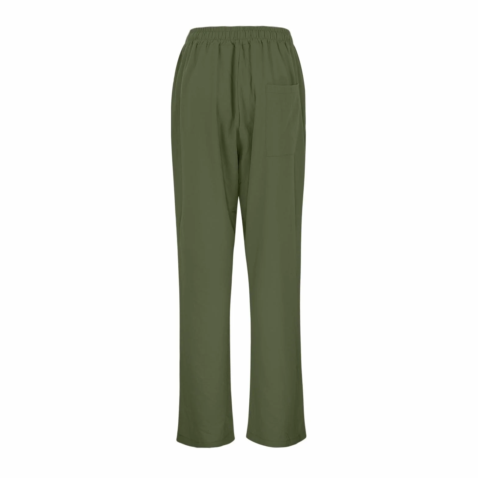 Pantalones de Verano Niña, Casuales Largos Elásticos con Bolsillos Deportivo para 4-15 años