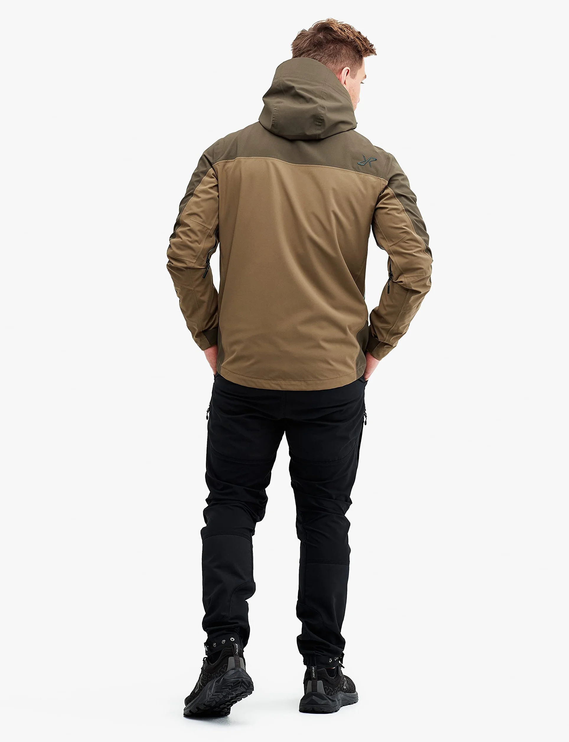 RevolutionRace Silence Proshell 3L Jacket para Hombre, Chaqueta Impermeable