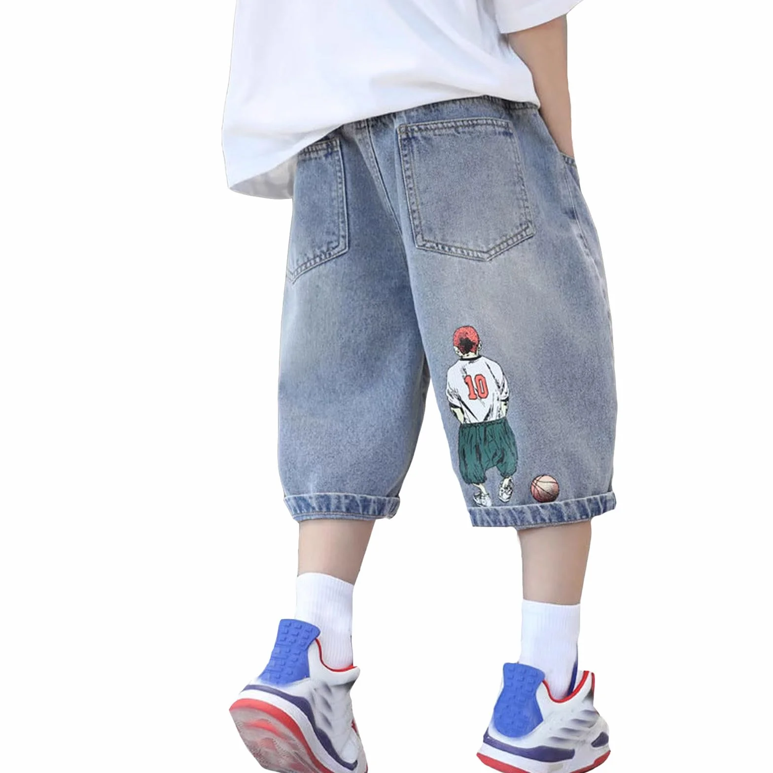 Pantalones Vaqueros Elegantes para Niños 3-14 Años Slim Fit