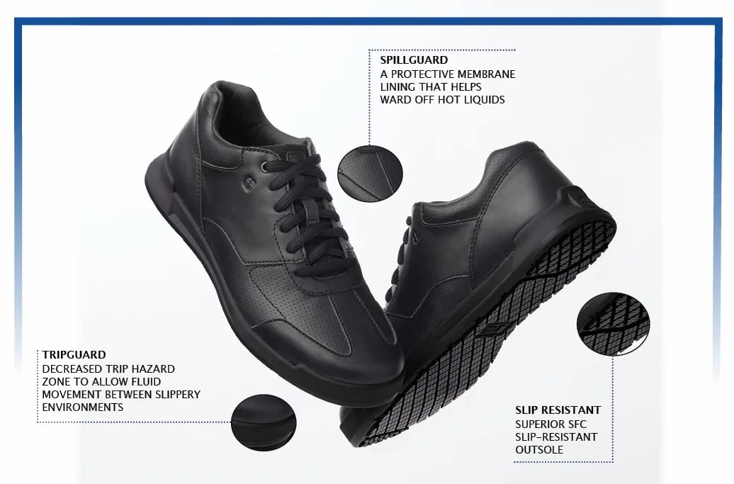Shoes for Crews Liberty Zapatos Profesionales Antideslizantes Impermeables Mujeres