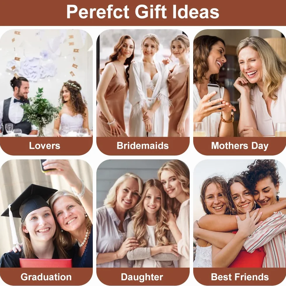 Joyero de Viaje con Monograma y Espejo, Regalo para Mujer