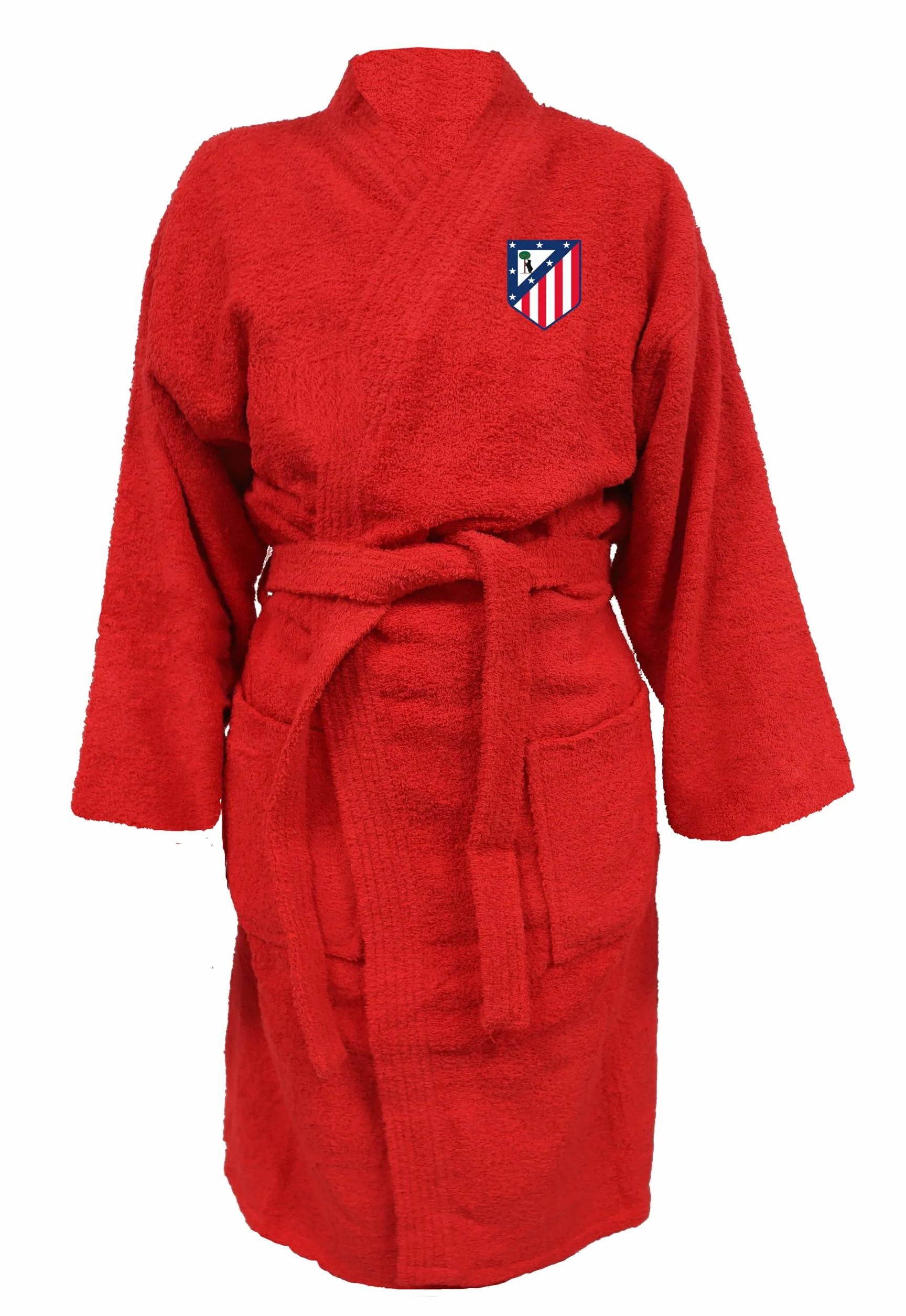 Albornoz Adulto Atlético de Madrid, Rojo con Escudo del Club