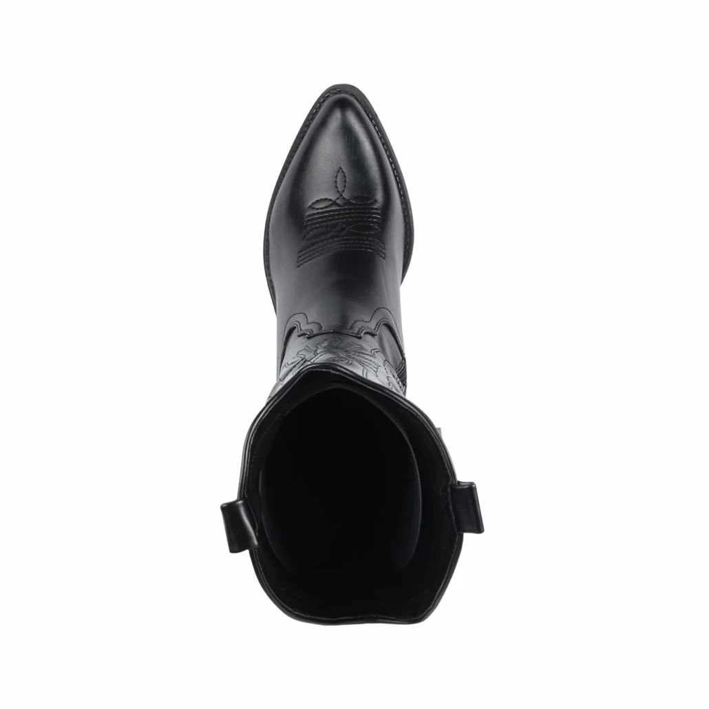 Elara Botas de Vaquero Mujer Chunkyrayan Negro
