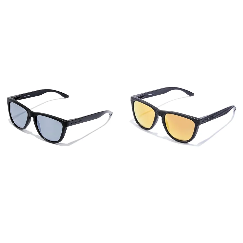 HAWKERS ONE POLARIZED, Gafas de sol, Hombre, Raw/Gris Polarizado, Talla única sol Unisex adulto o/Naranja