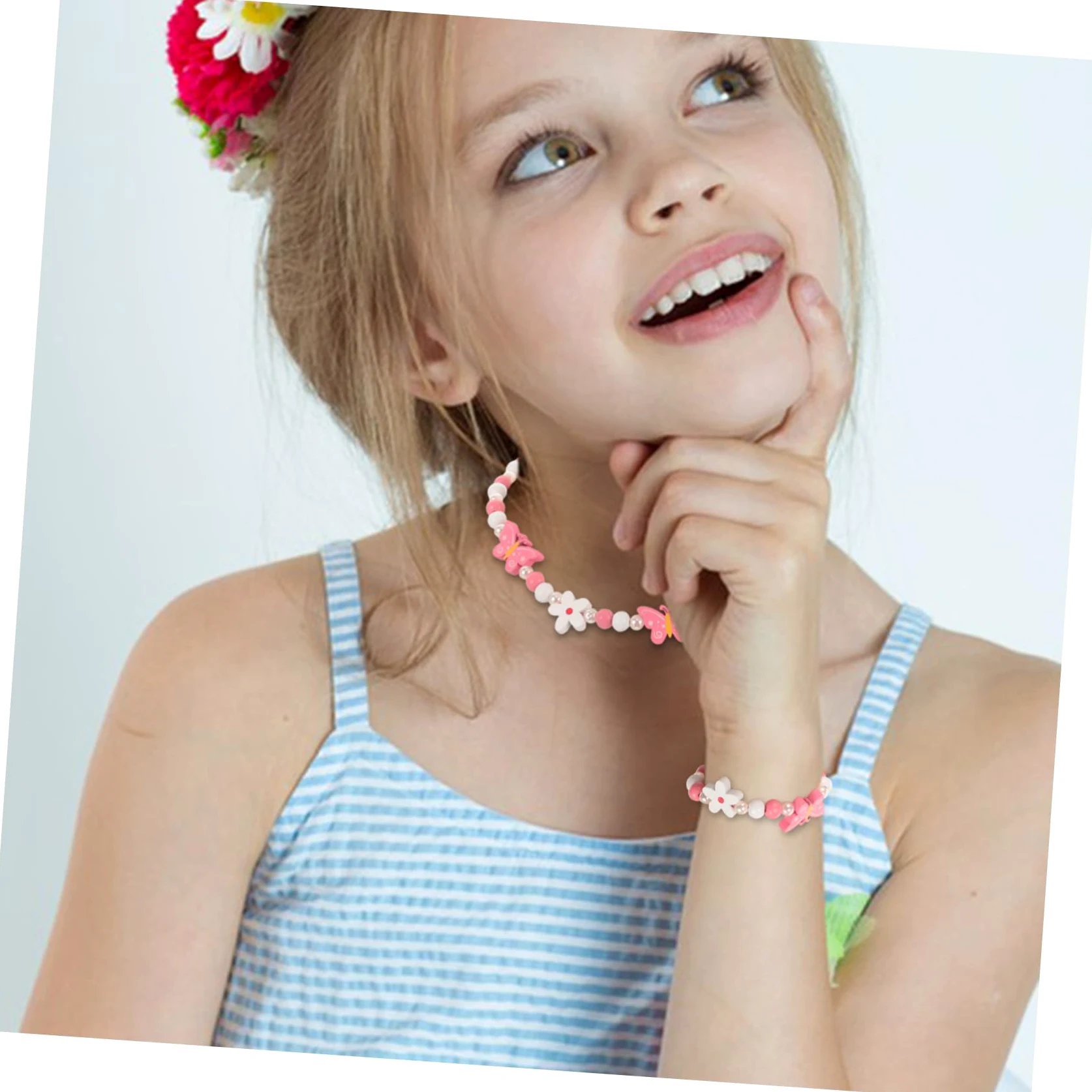 WZGWDC Joyería Pulsera Collar de Mariposa para