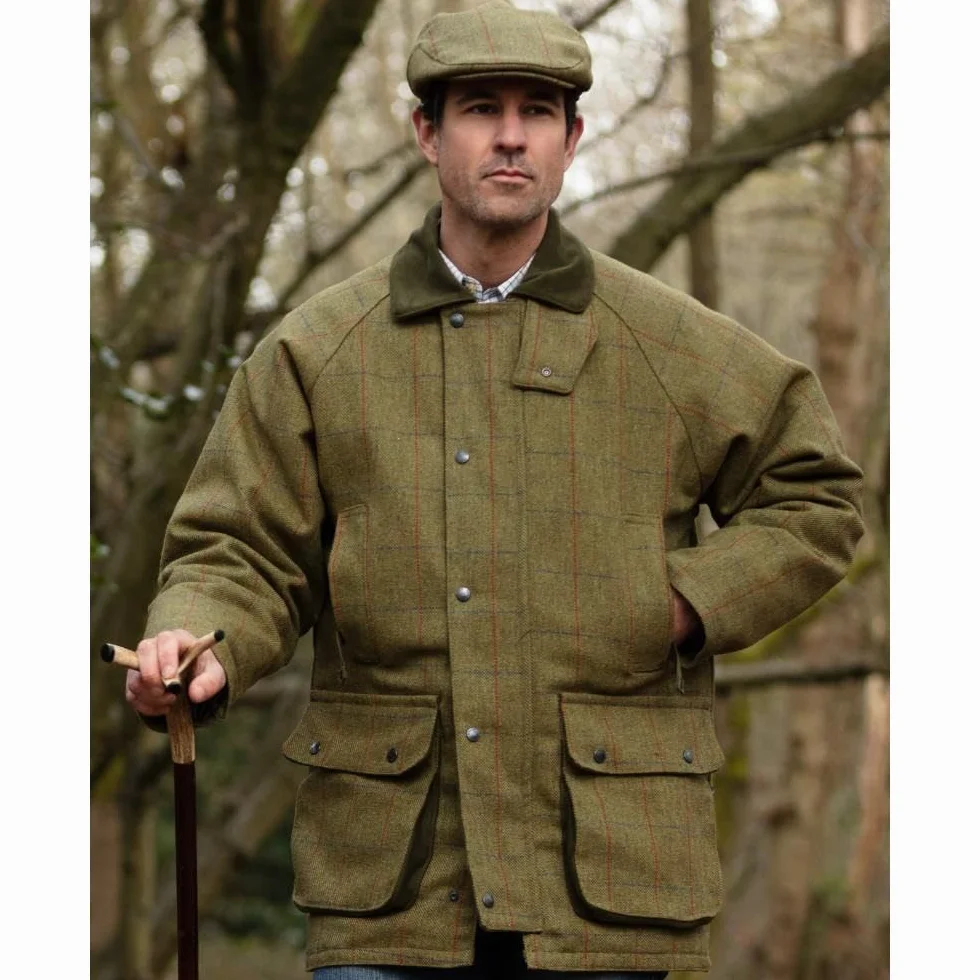 Walker and Hawkes Barlaston Chaqueta de Tweed Hombre Abrigo Hípica Caza