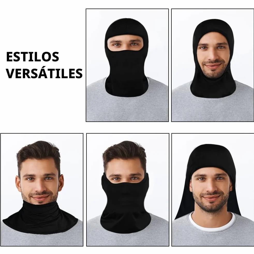 Máscara de Pasamontañas Unisex para Bicicleta Motocicleta Deportes al Aire Libre
