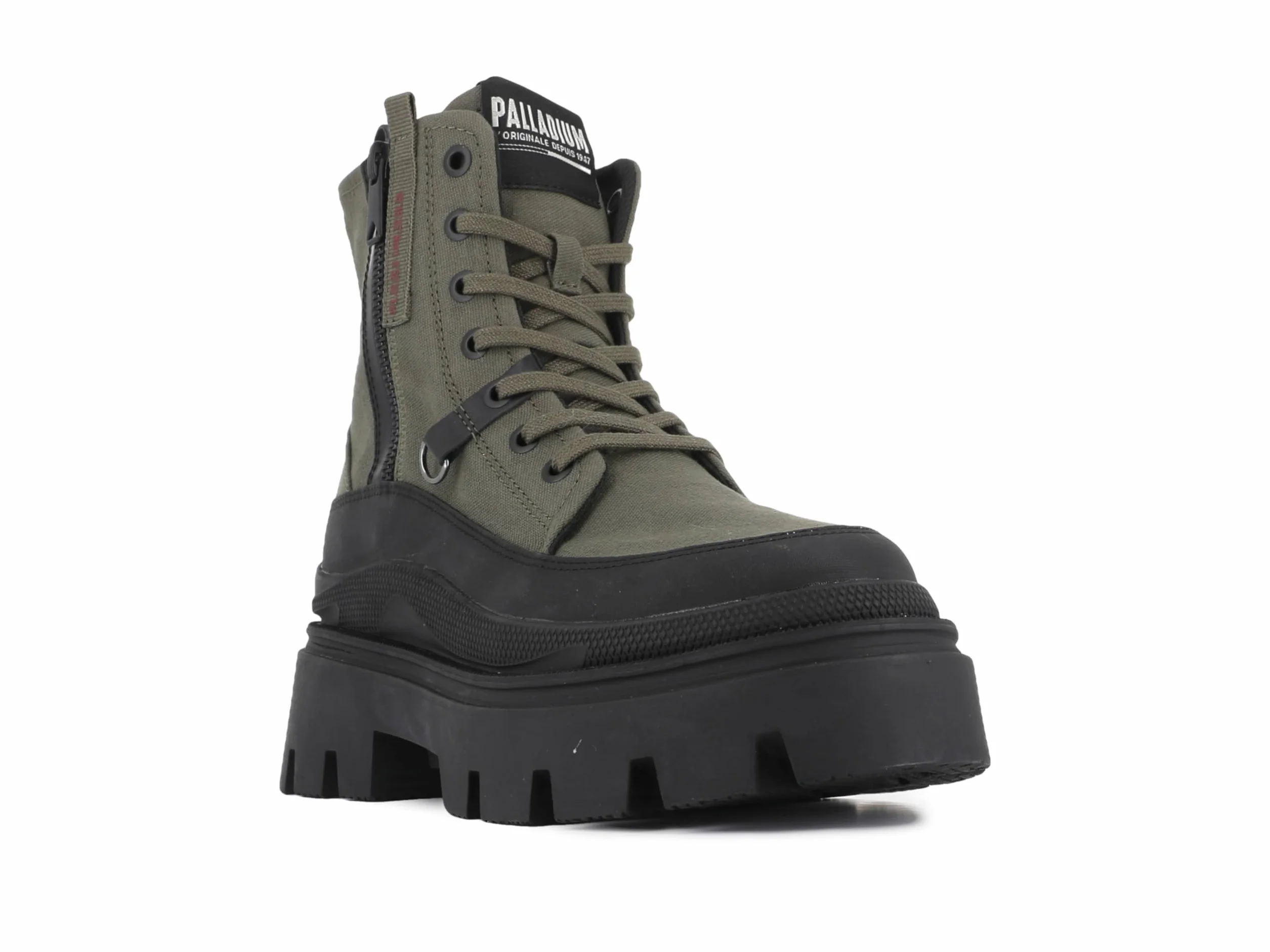Palladium Pallasquad Zip TX, Botas Cortas al Tobillo Mujer