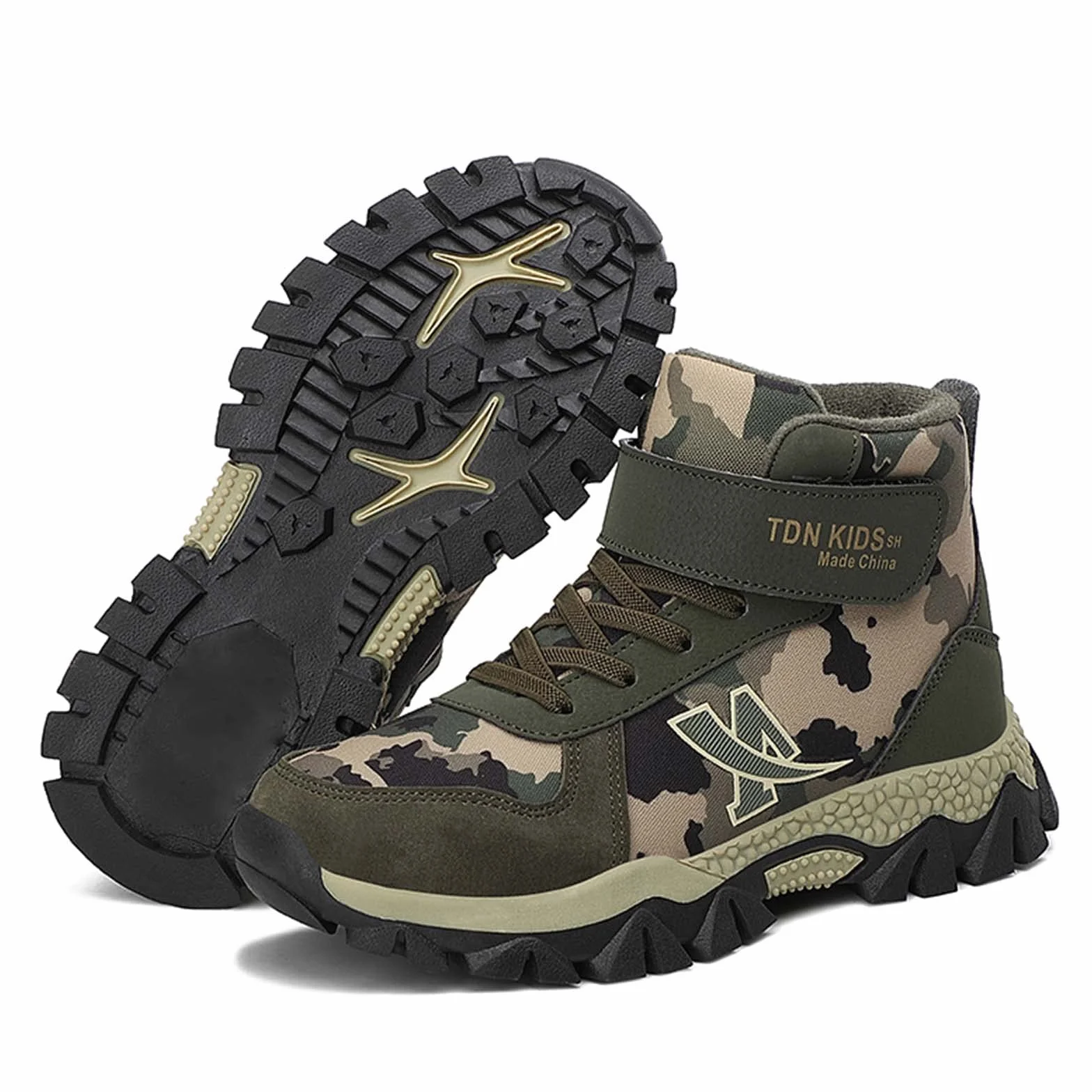 CERYTHRINA Zapatos de senderismo para niños impermeables antideslizantes invierno
