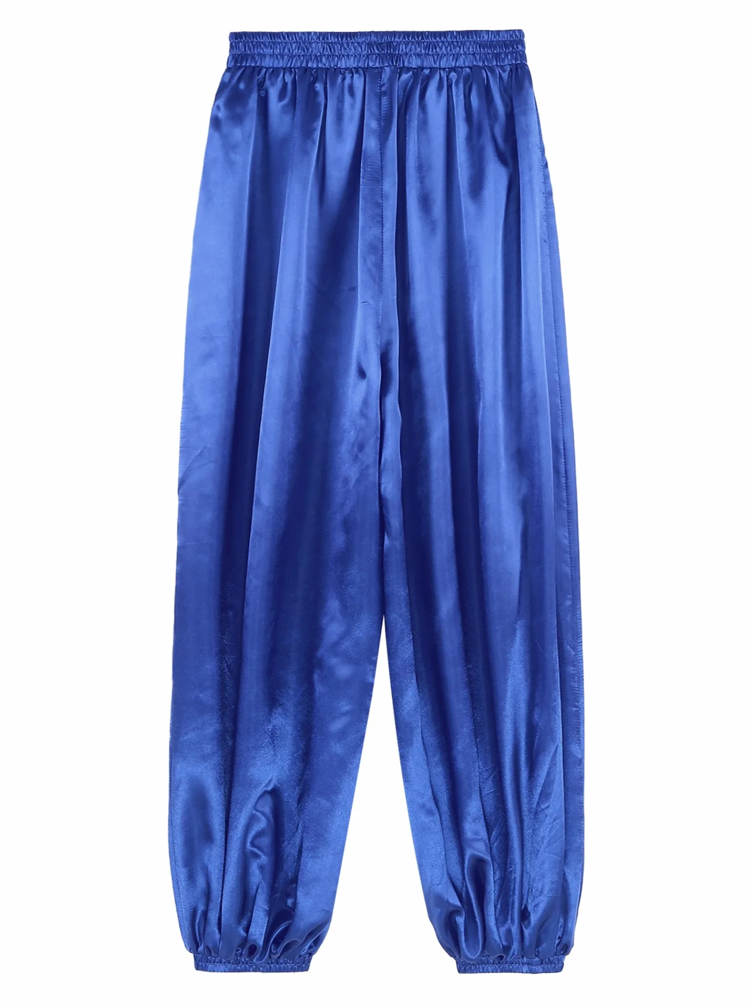 Pantalones De Harén Para Hombres Disfraz De Príncipe Árabe Satén Holgados