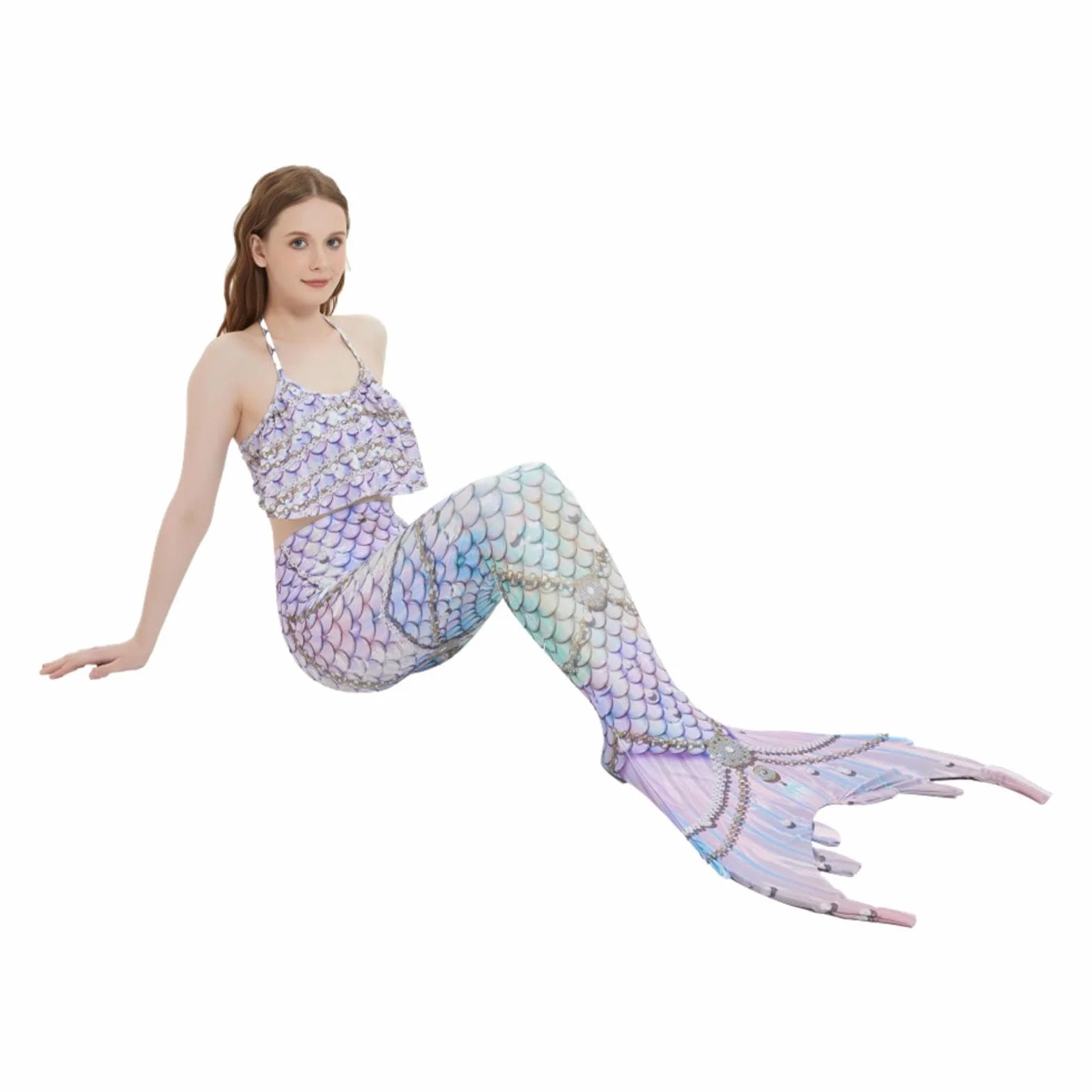 Lindo Conjunto Niñas Secado Rápido Piscina Mar A-130