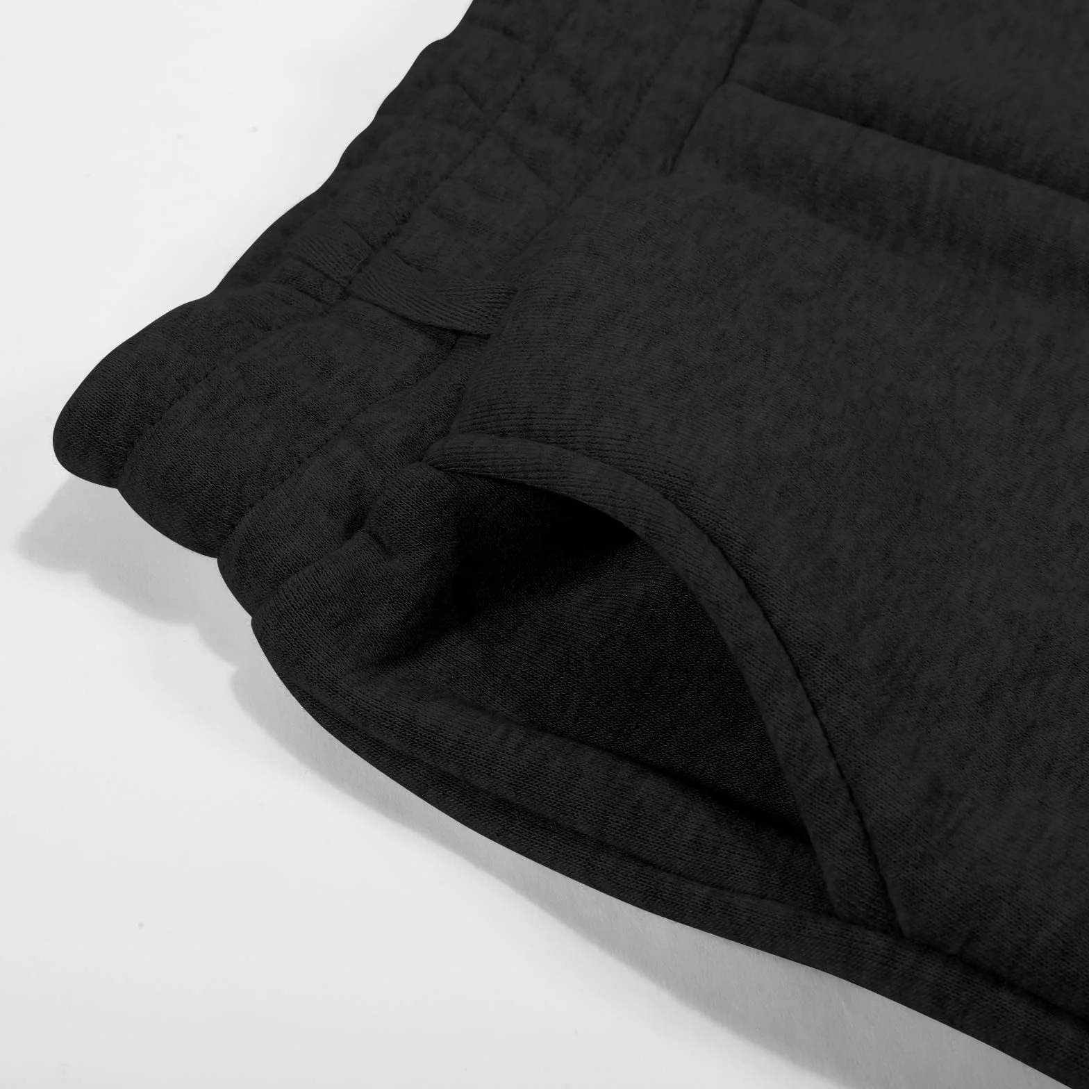 Pantalones de chándal holgados para niños adolescentes algodón cordón bolsillos pierna ancha cintura elástica