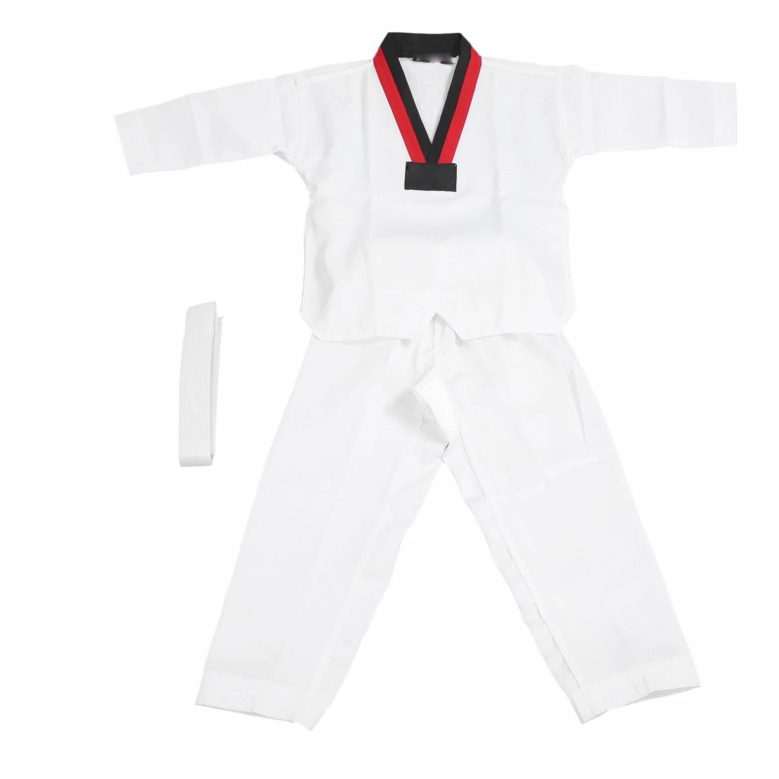 Uniforme de Taekwondo para Niños, Poliéster Algodón, Entrenamiento