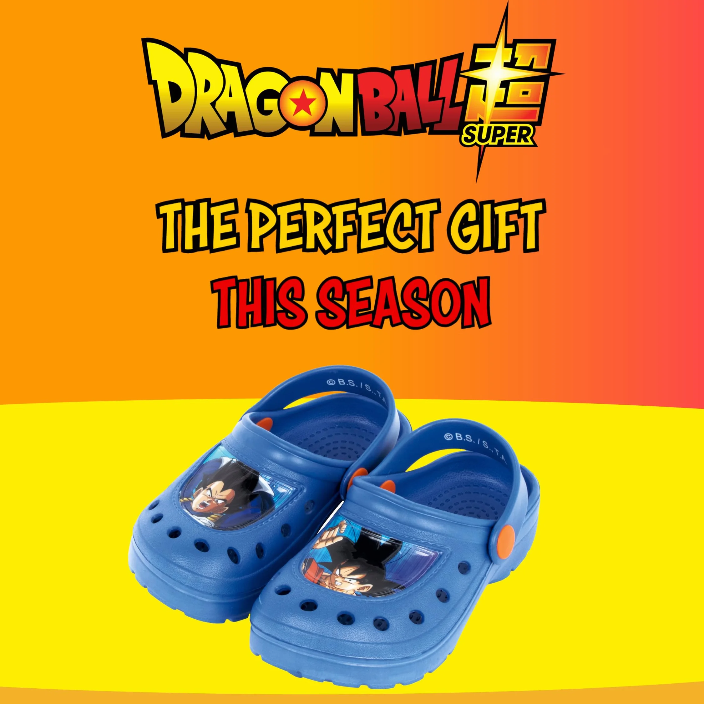 Dragon Ball Z Zuecos para Niños Goku Sandalias Clasicas Tallas EU 22-33