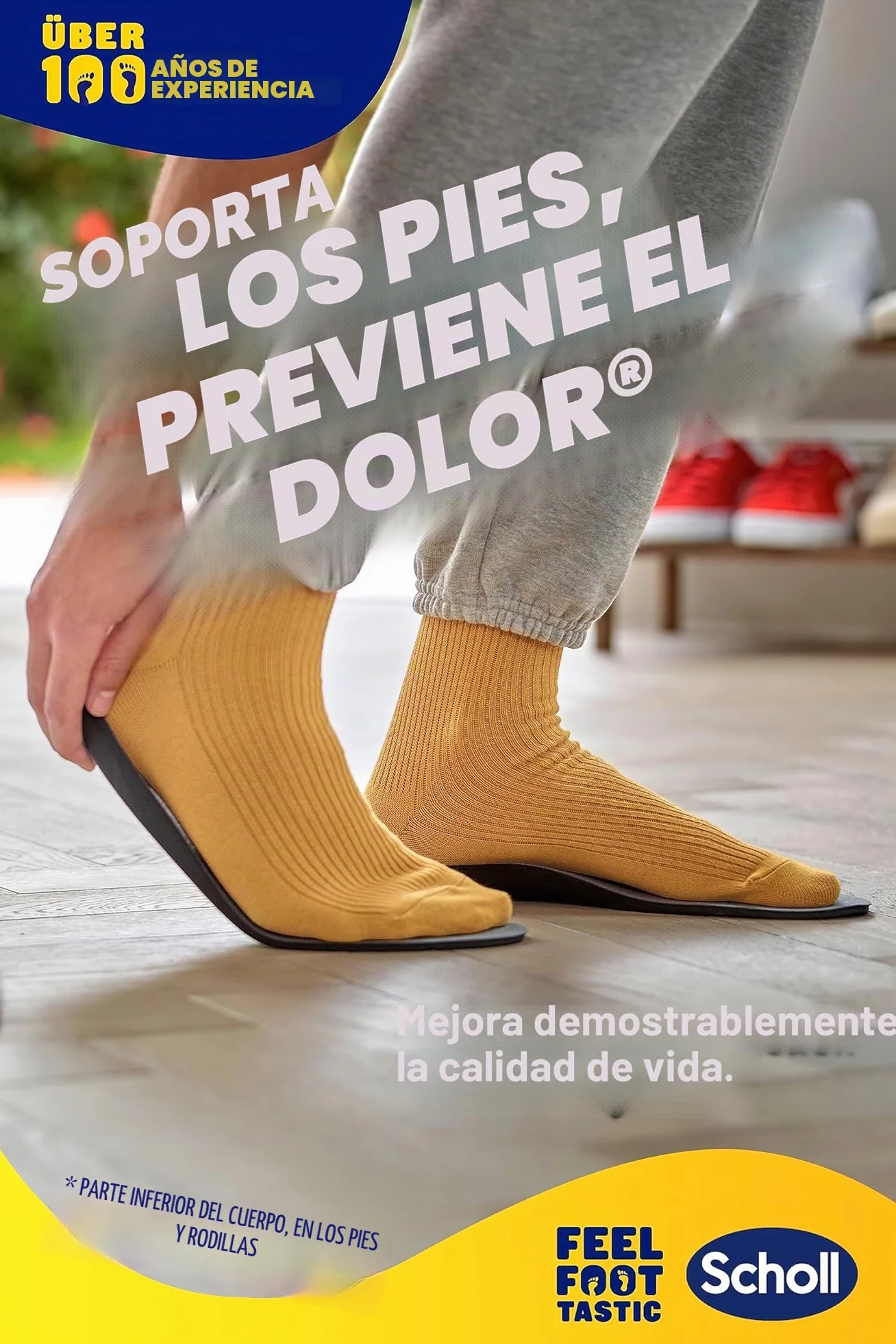 Scholl Plantillas ortopédicas fascitis plantar 1 par talla S 37-39,5